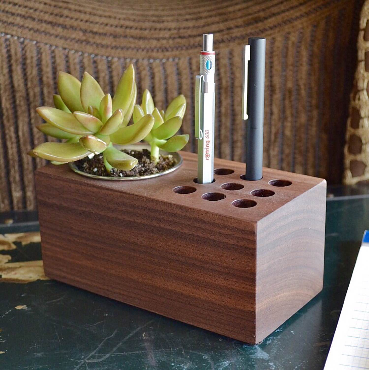 "The Planter" pen holder by Mike Dudek. ($59)