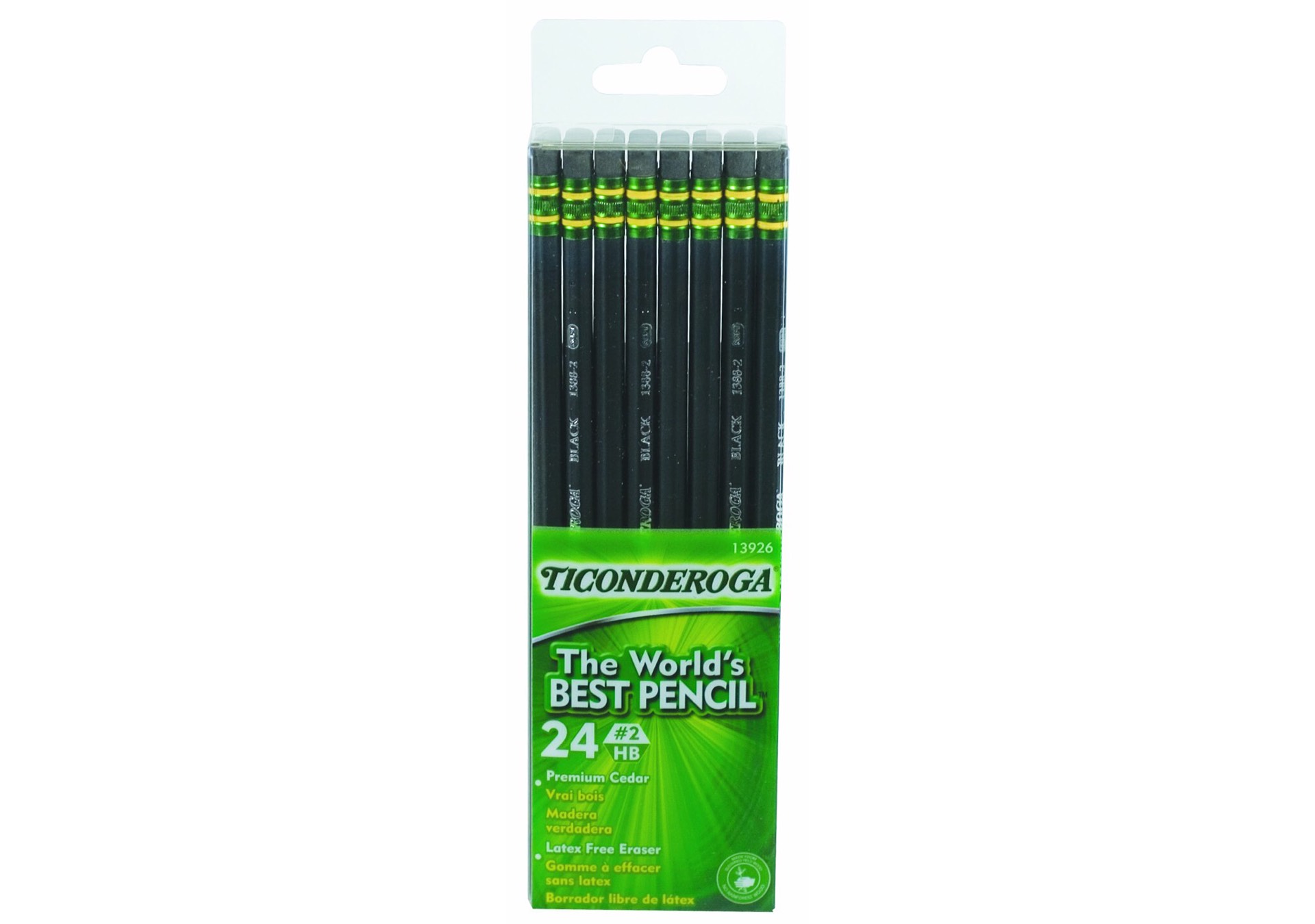 Dixon Ticonderoga #2 Black Pencils (Pack of 24) — Tools and Toys