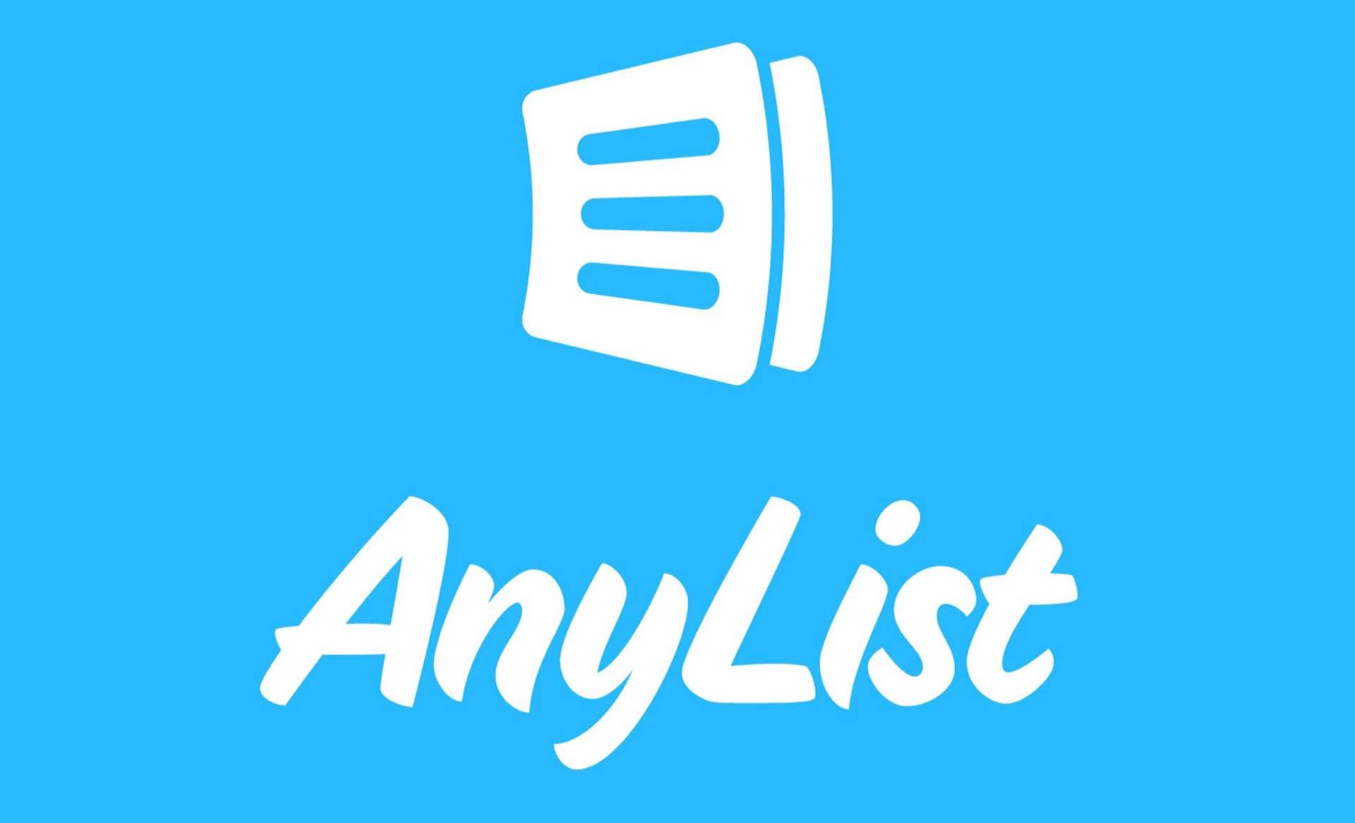 anylist web