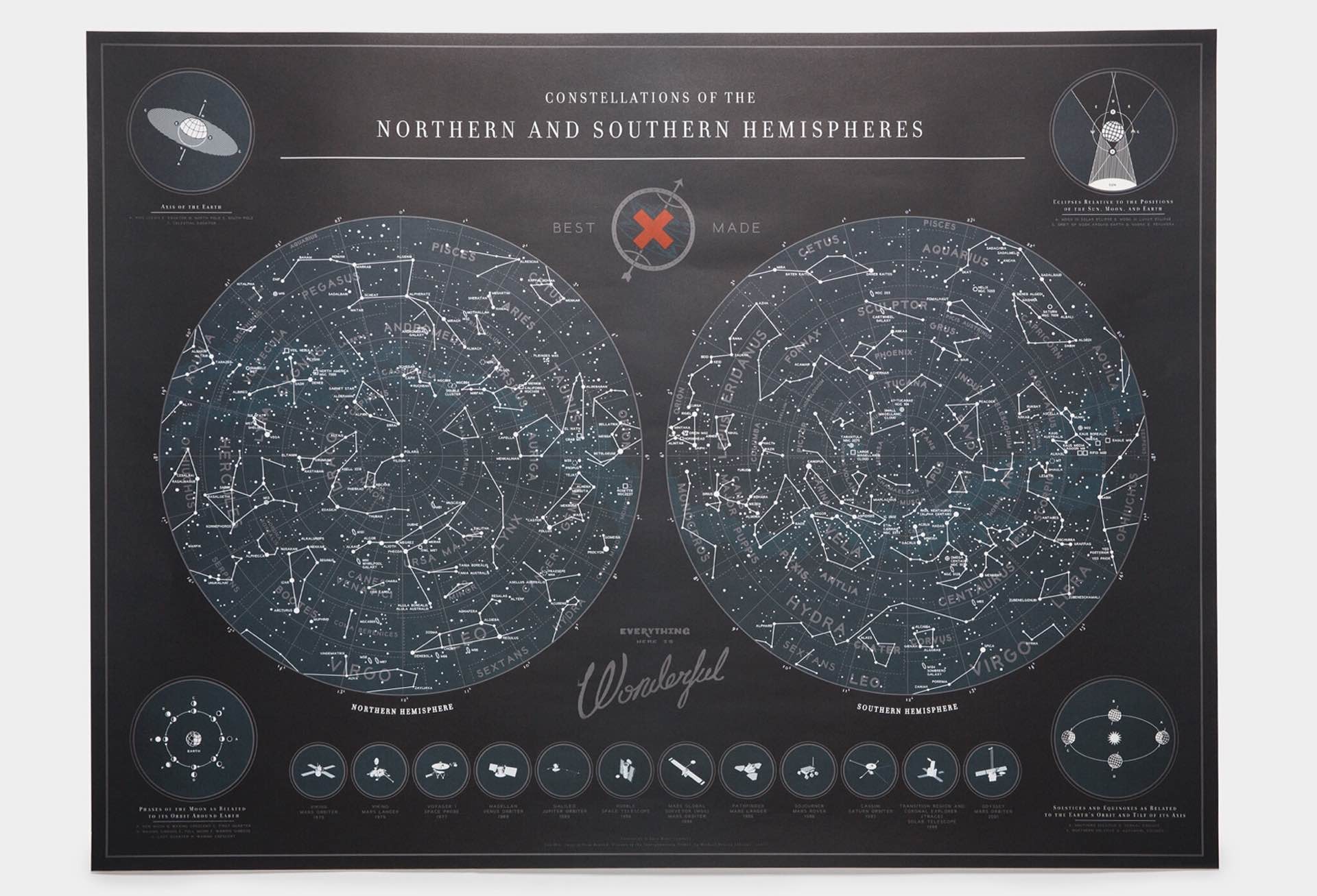 The Map of the Constellations by Best Made Co. ($38)