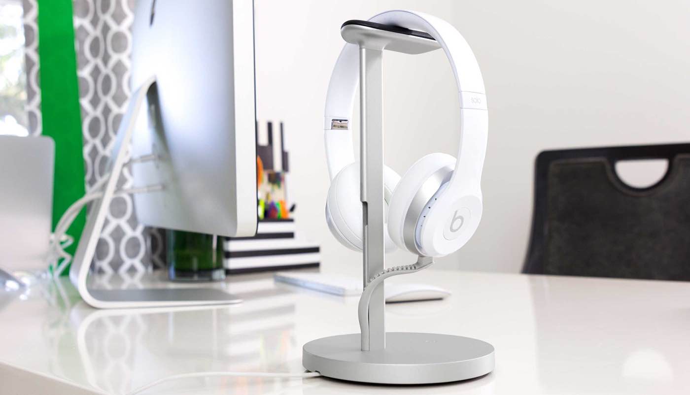 Headphones with charging cheap dock