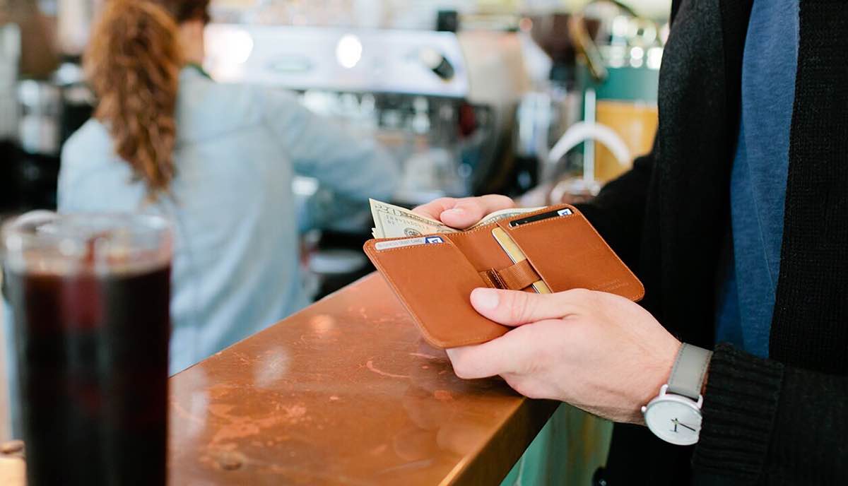 Distil Union's Wally Agent bifold wallet. ($80)