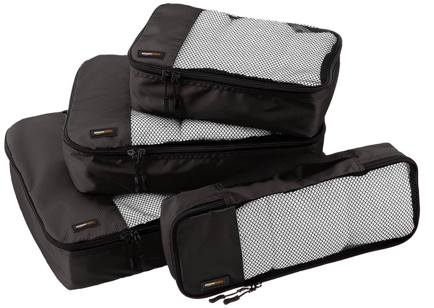 Amazonbasics 4 piece store packing cubes