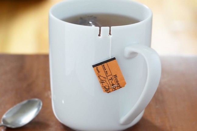 The "Tie Tea" mug by Le Mouton Noir & Co. ($29)