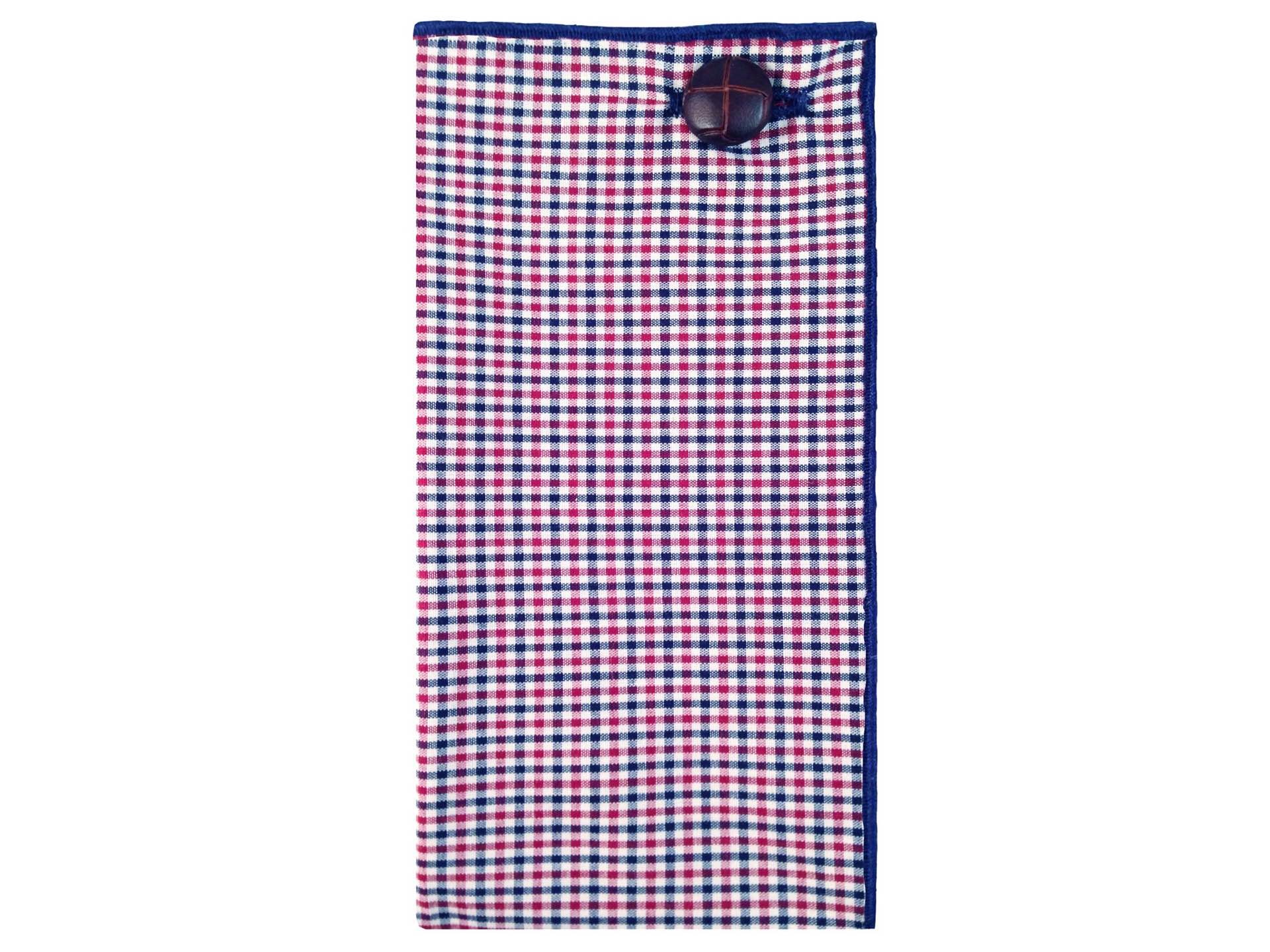 Red, white, and blue pocket square by The Detailed Male. ($40)