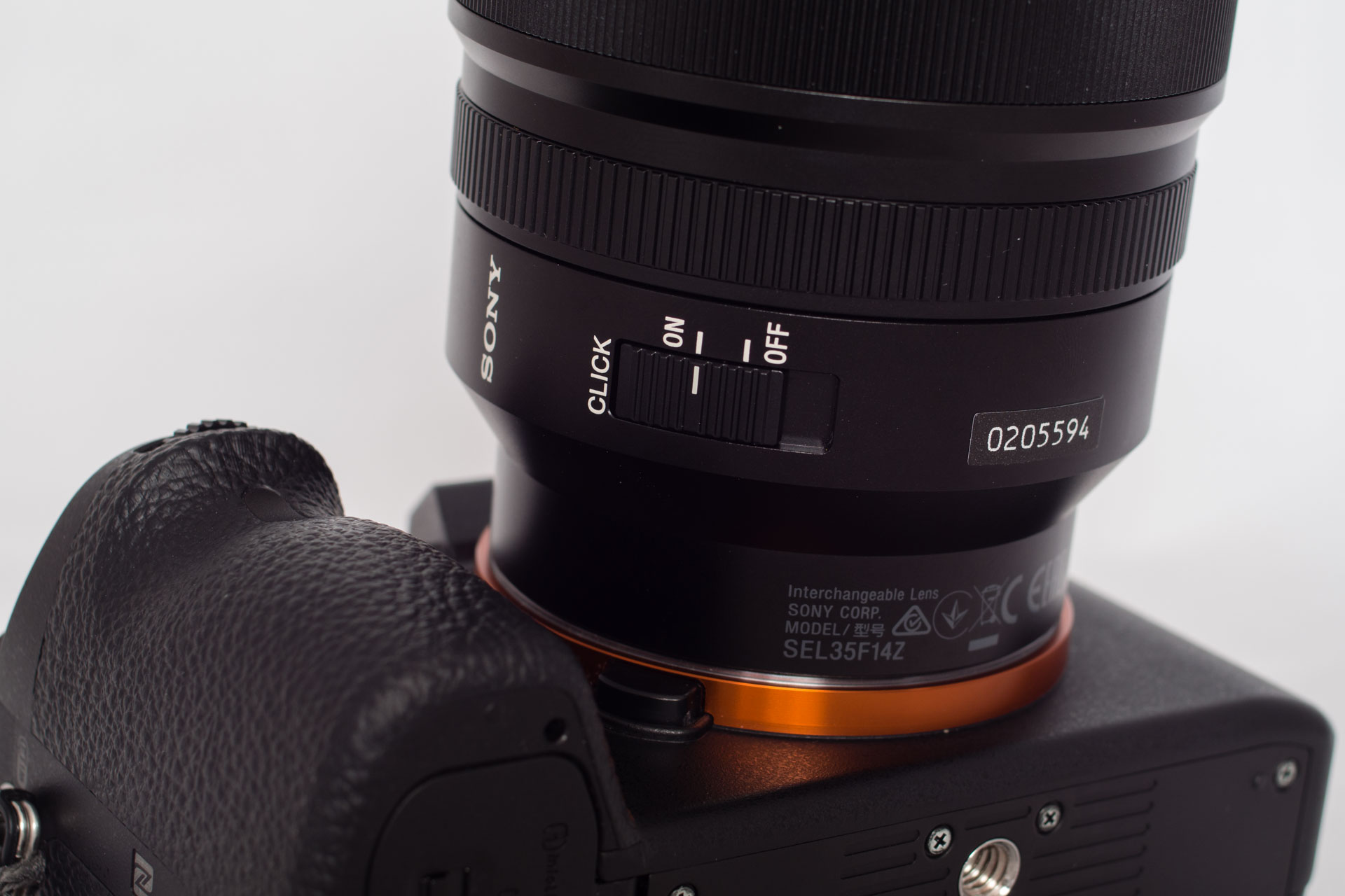 Sony Zeiss Distagon 35mm Lens
