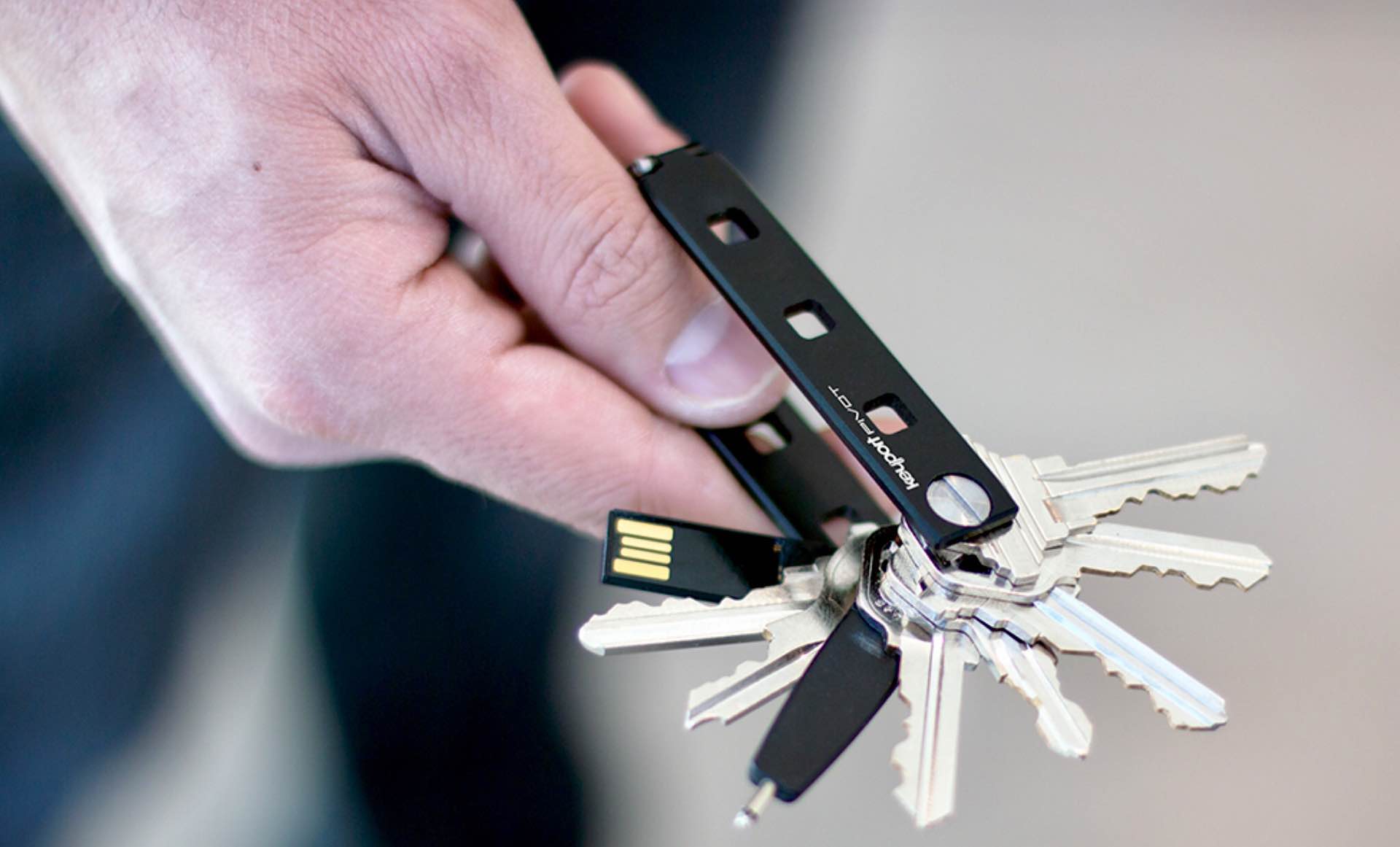 The Keyport "Pivot" key organizer + multi-tool. ($20)