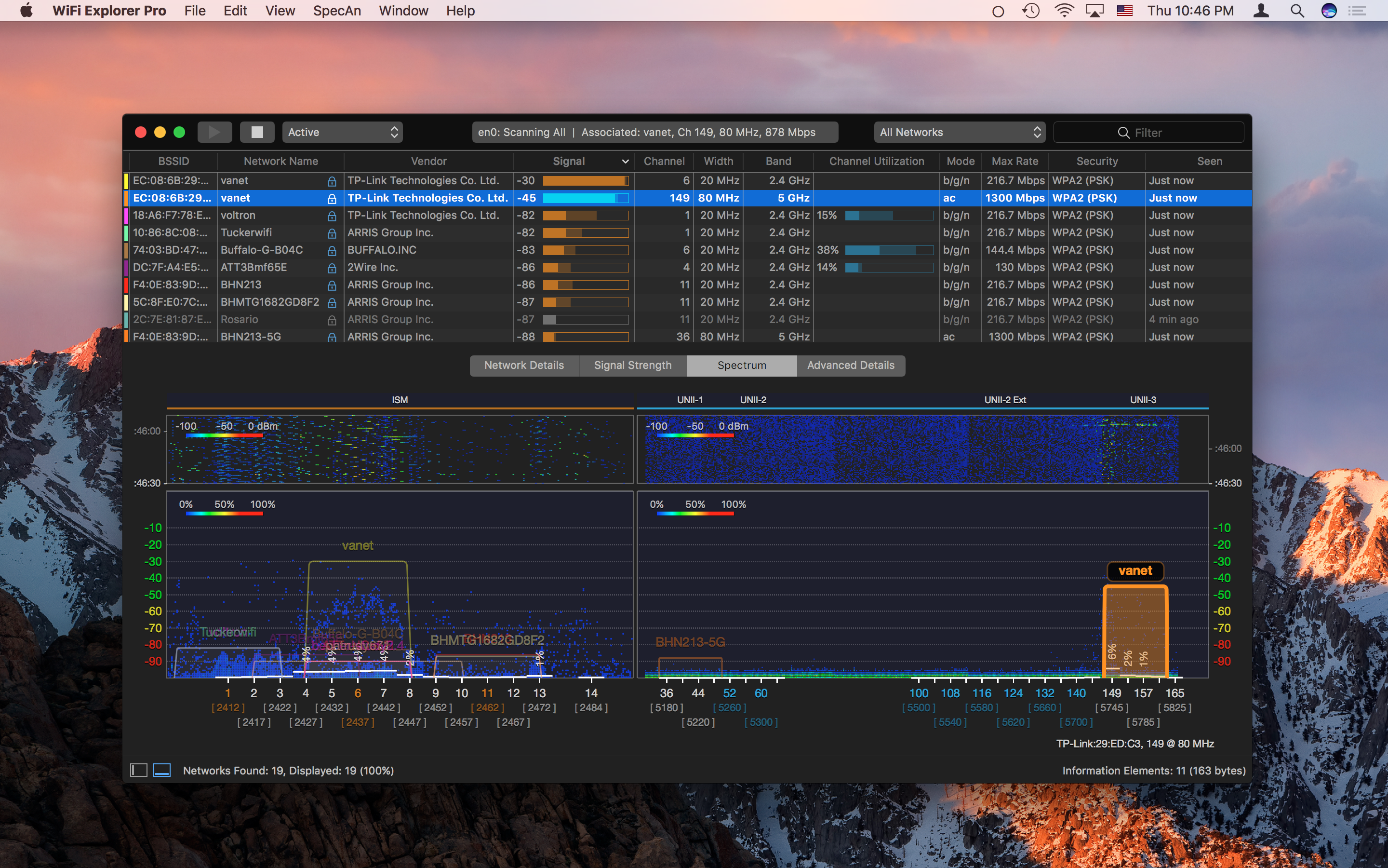 3.1 Spectrum + SpecAn - Dark Theme