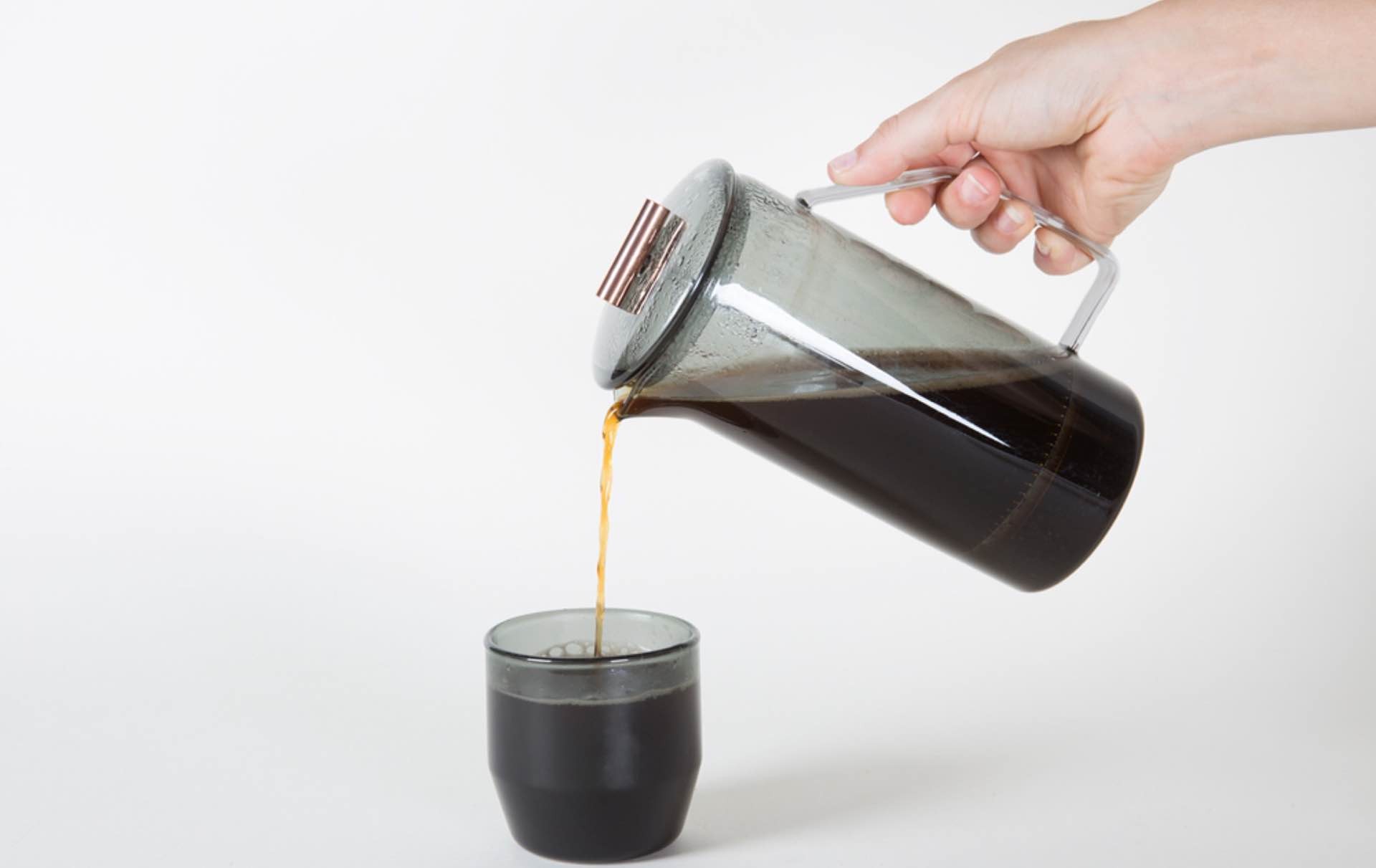 Ceramic French Coffee Press By Yield Design