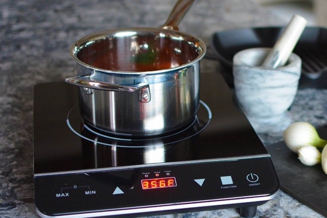 Induxpert portable induction cooktop. ($)