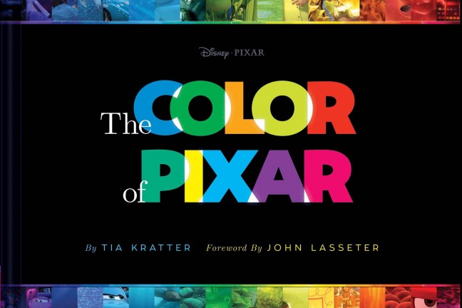 The Color of Pixar by Tia Kratter.  ($21 hardcover)