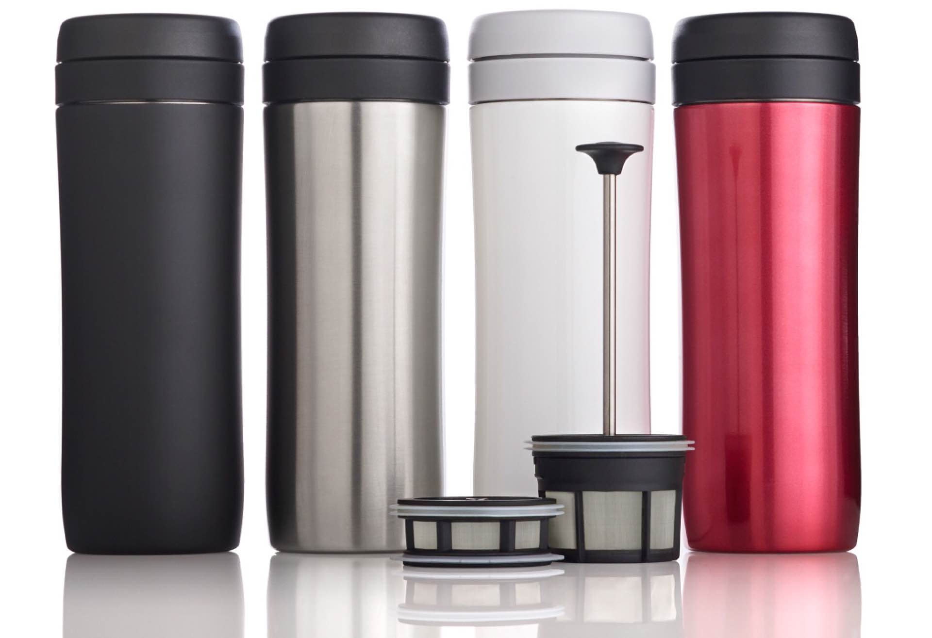 Espro's Coffee Travel Press. ($27–$33, depending on color)