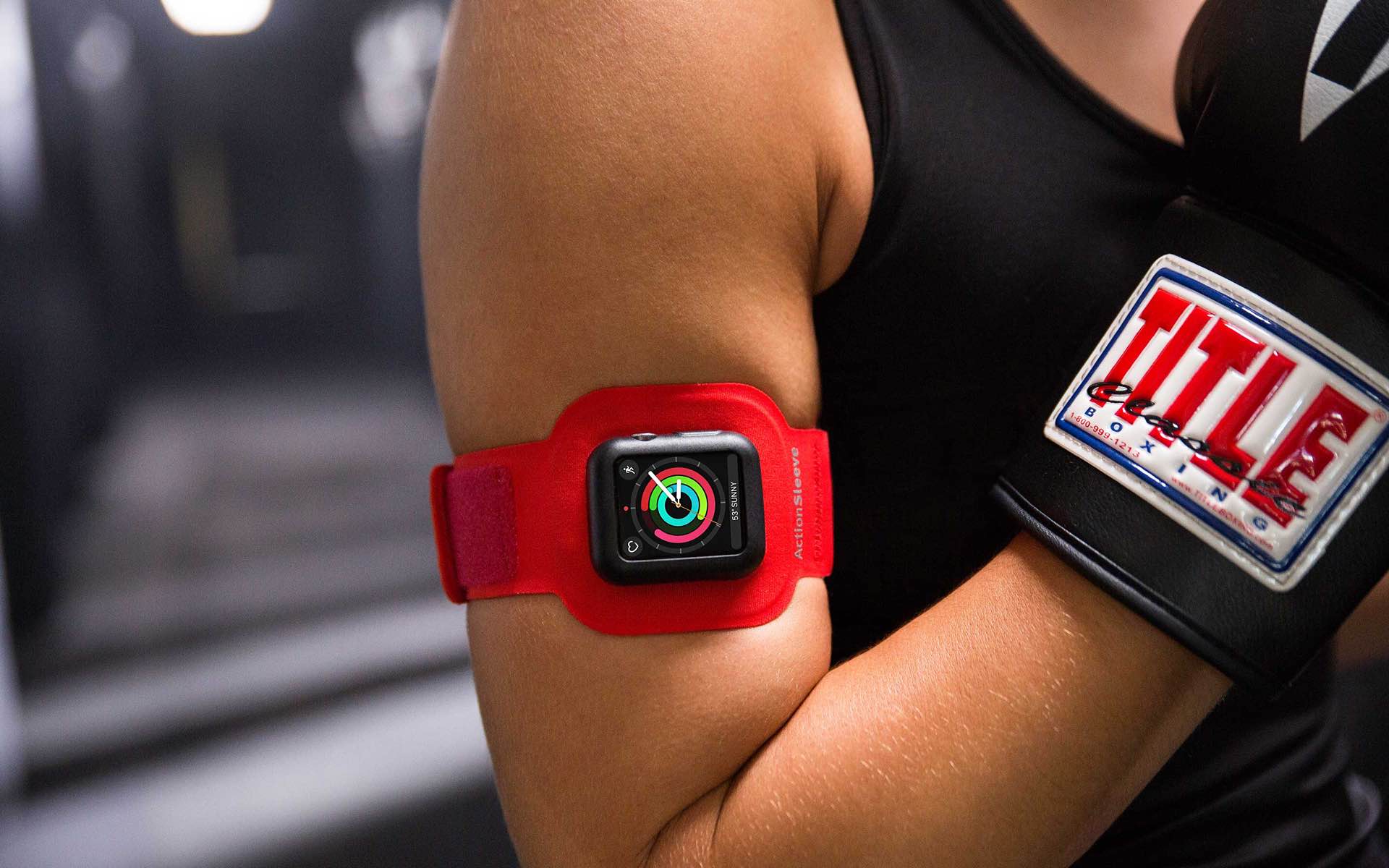 Twelve South's ActionSleeve armband for Apple Watch. ($30)