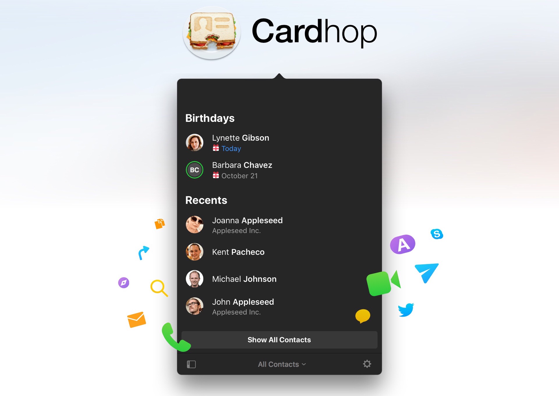 free for ios download Cardhop