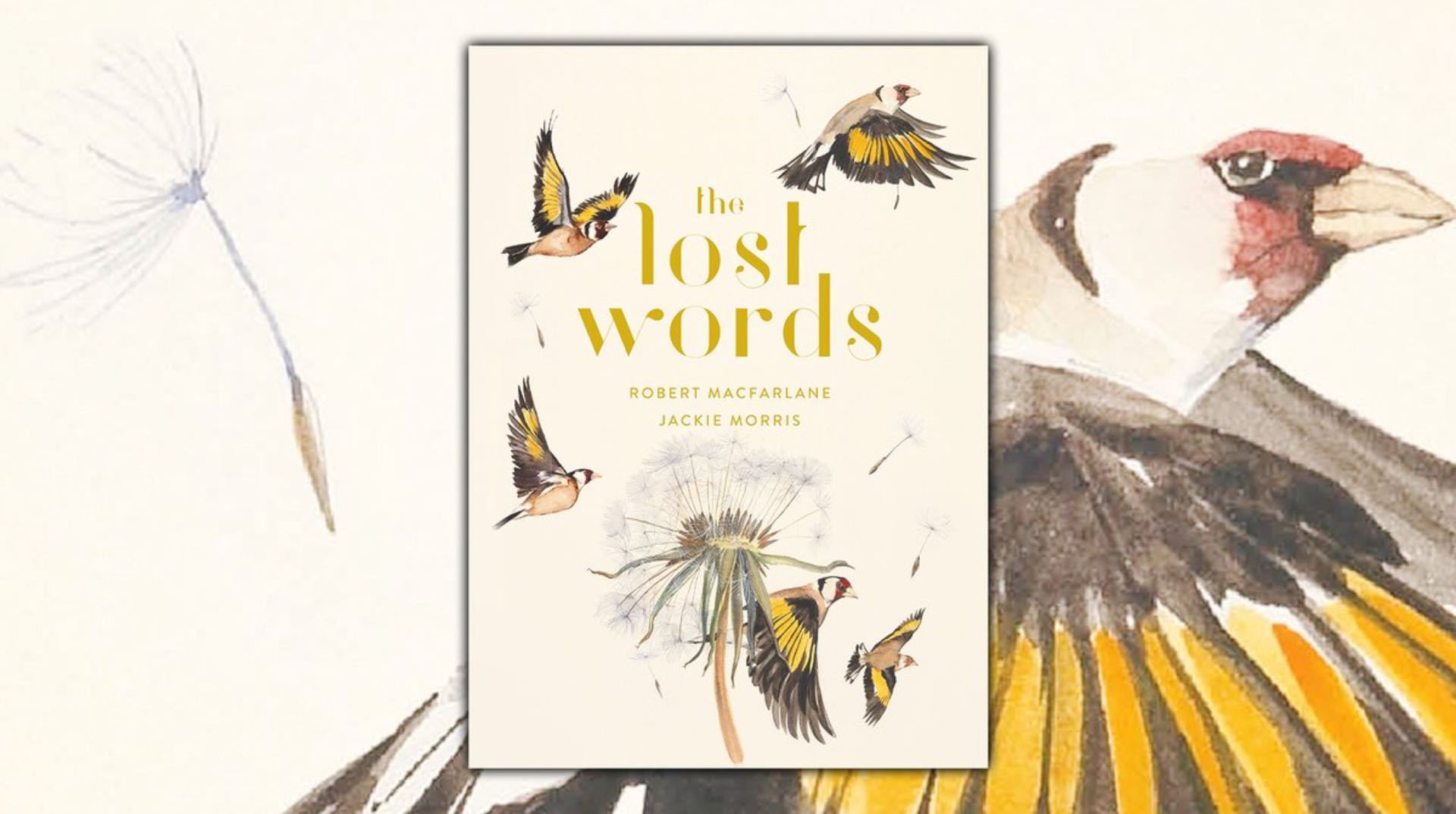 The Lost Words by Robert Macfarlane and Jackie Morris. ($26 hardcover)