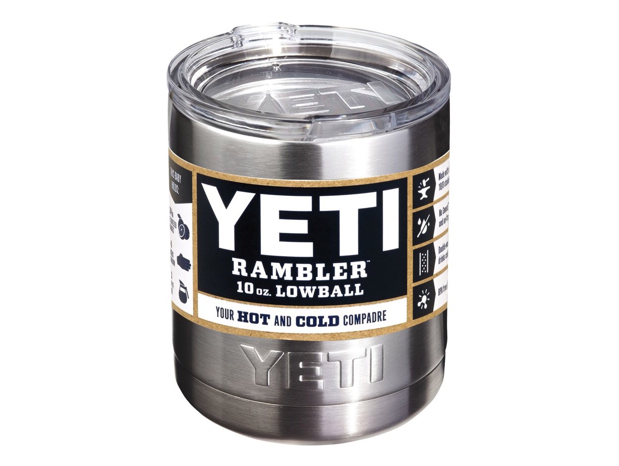 The YETI Rambler tumbler. ($20)