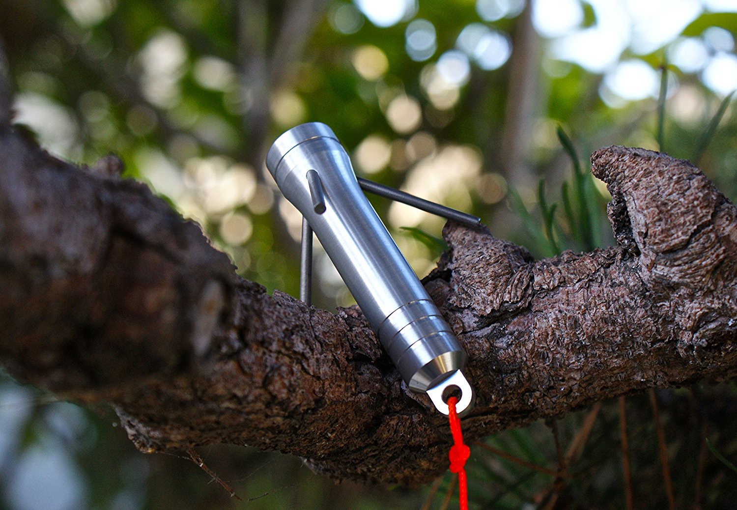 The Retreev mini grappling hook. ($30 for stainless steel, $32 for red + black)