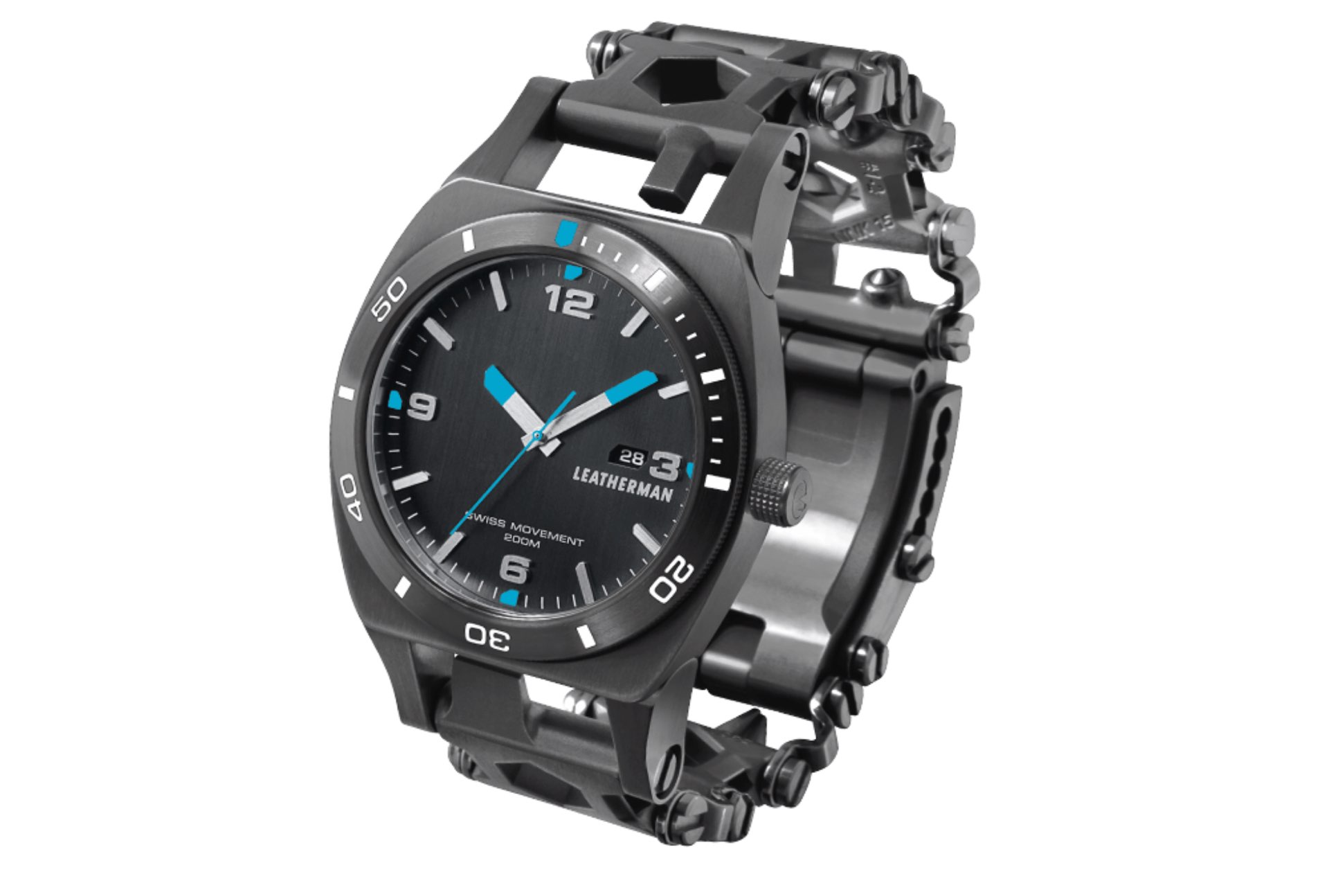 Leatherman's Tread Tempo multi-tool watch. ($450)