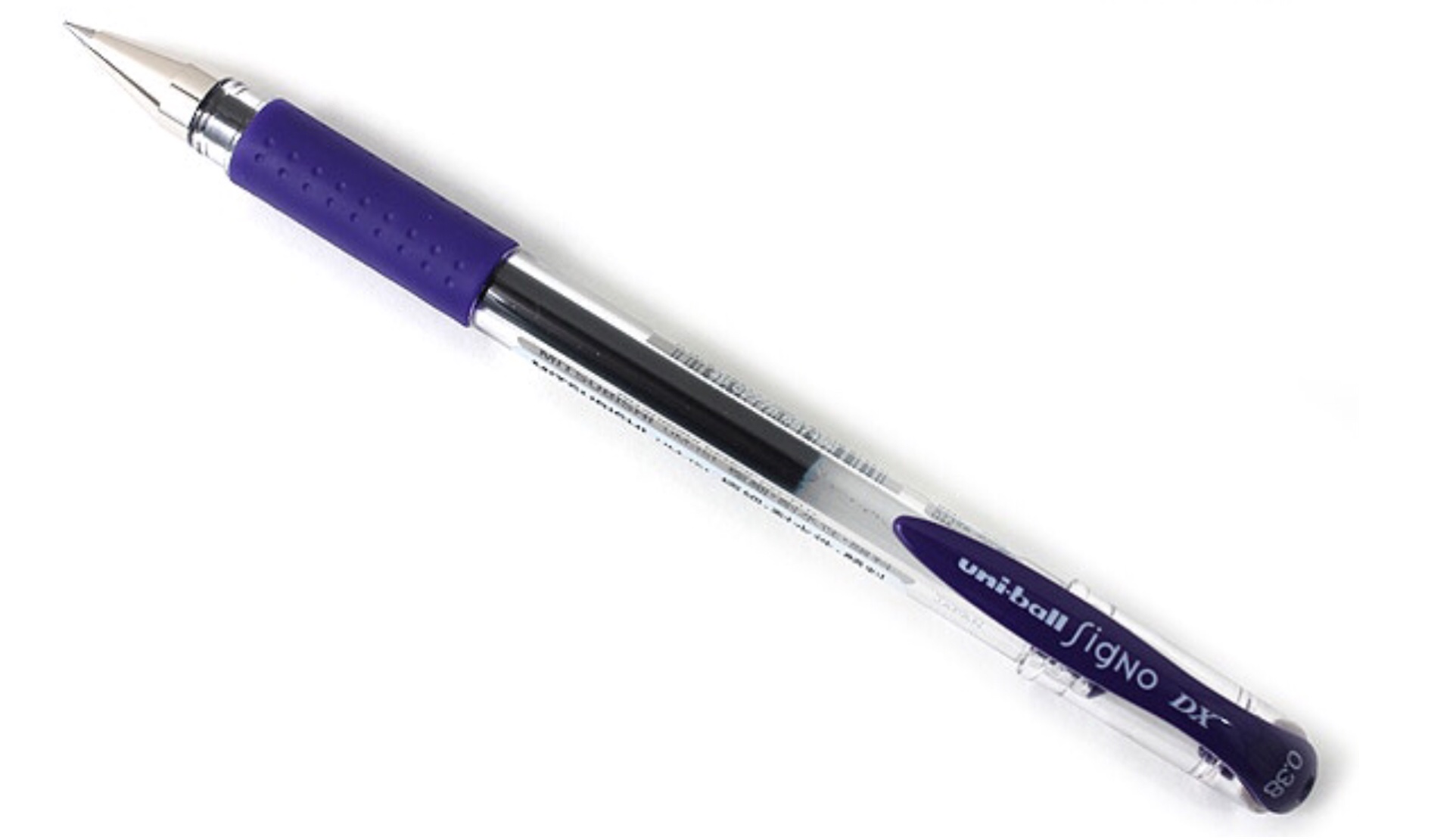 Uniball Signo DX Gel Pen in Lavender Black — Tools and Toys