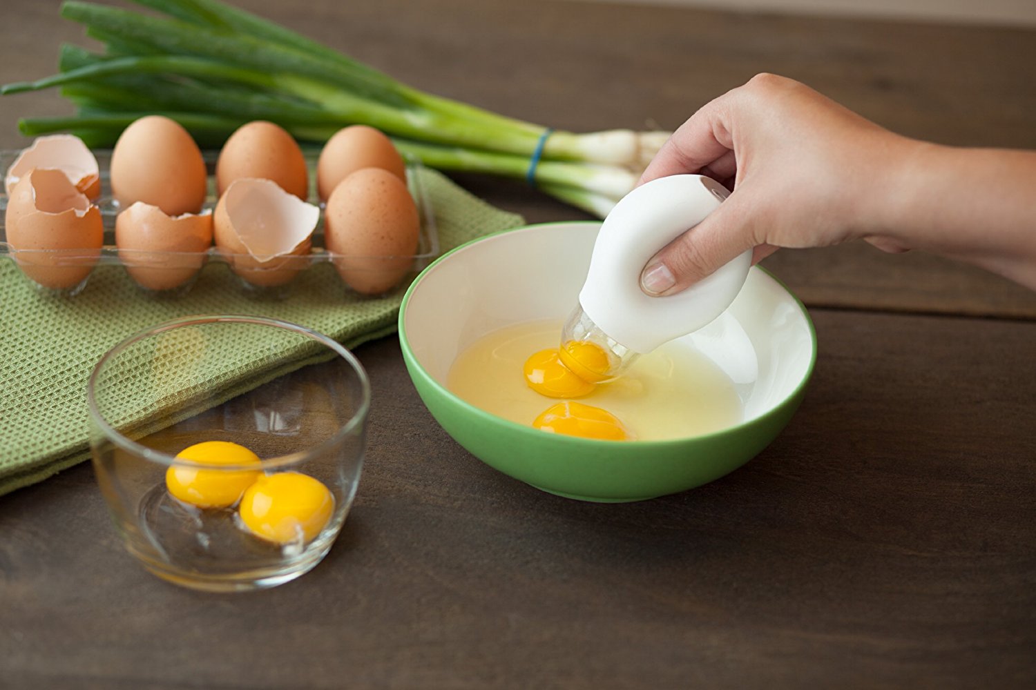 Quirky's "Pluck" yolk extractor. ($6)