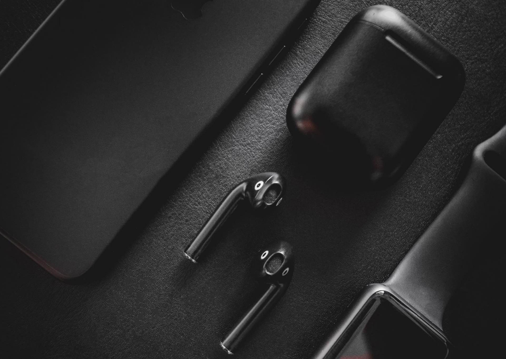 BlackPods Premium Custom Black Apple AirPods Tools and Toys