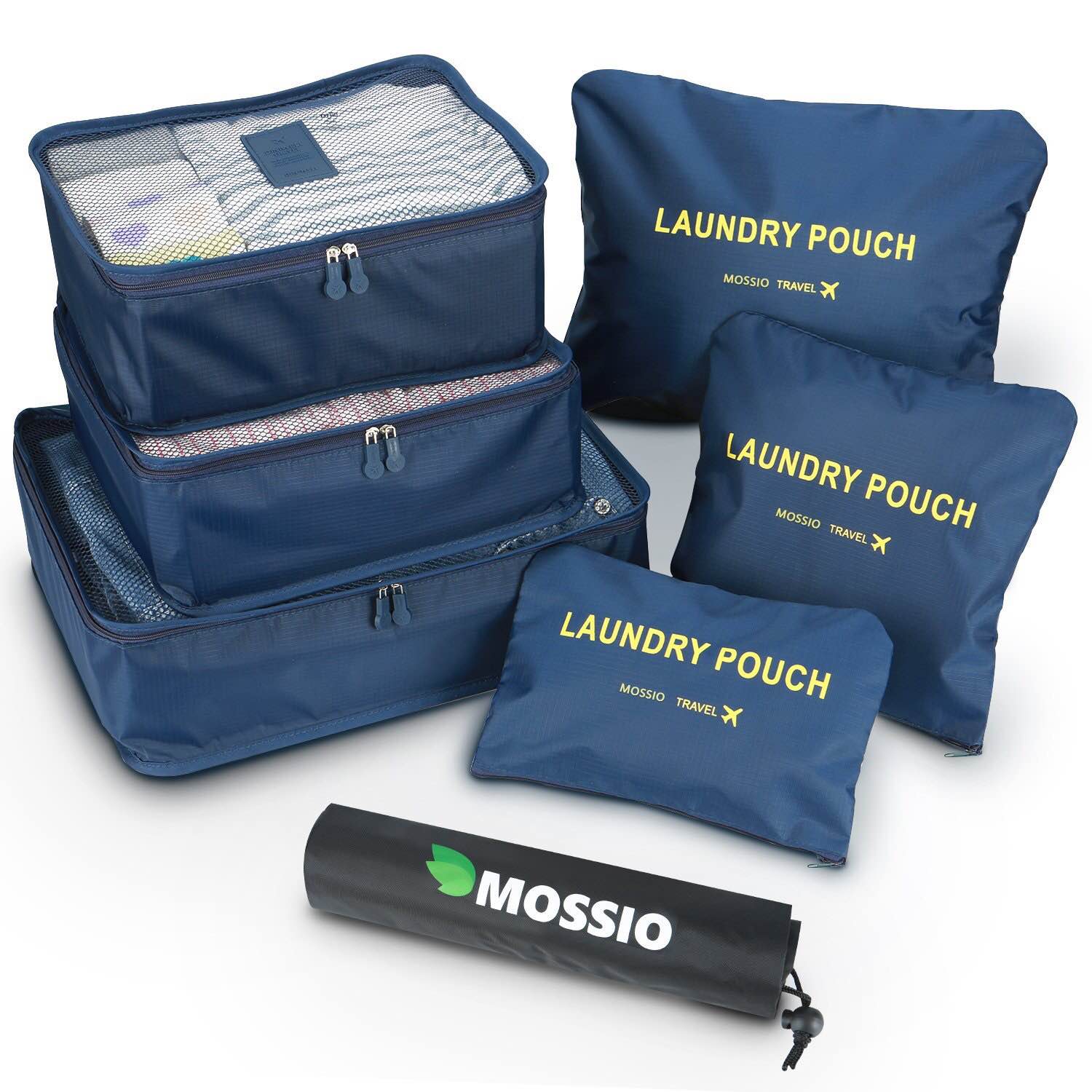 Mossio 7-Piece packing cube set. ($16)