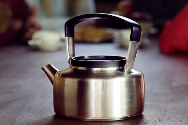 The Tias Kettle by Os Tableware. ($220)