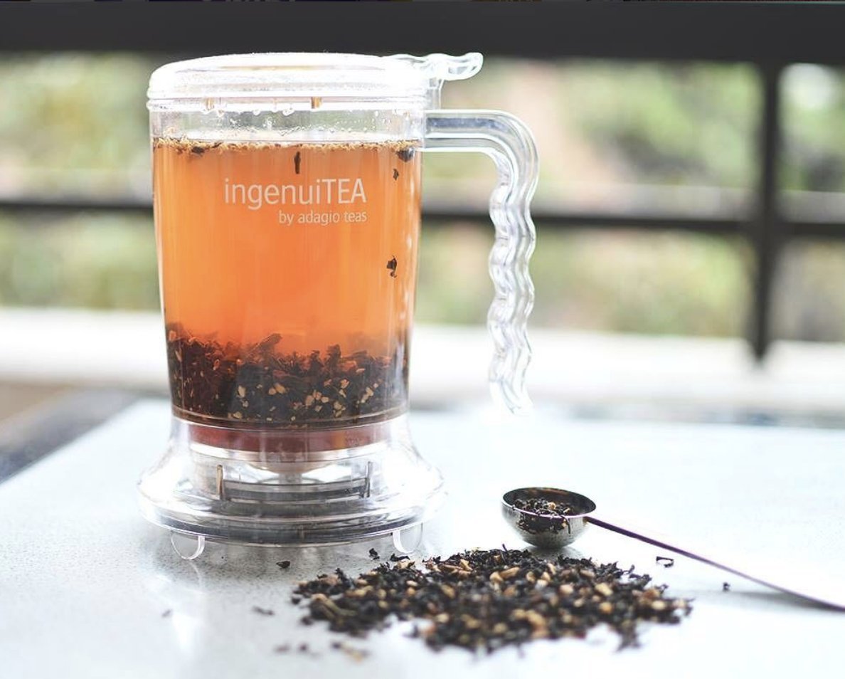 Adagio Teas ingenuiTEA Bottom-Dispensing Teapot New Tea 