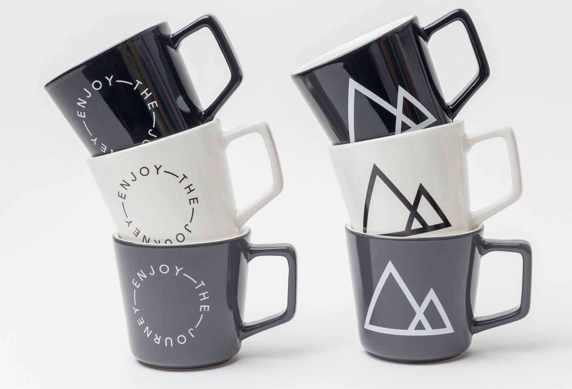 Ugmonk's latest set of coffee mugs. ($119 for the full set; other prices listed below)