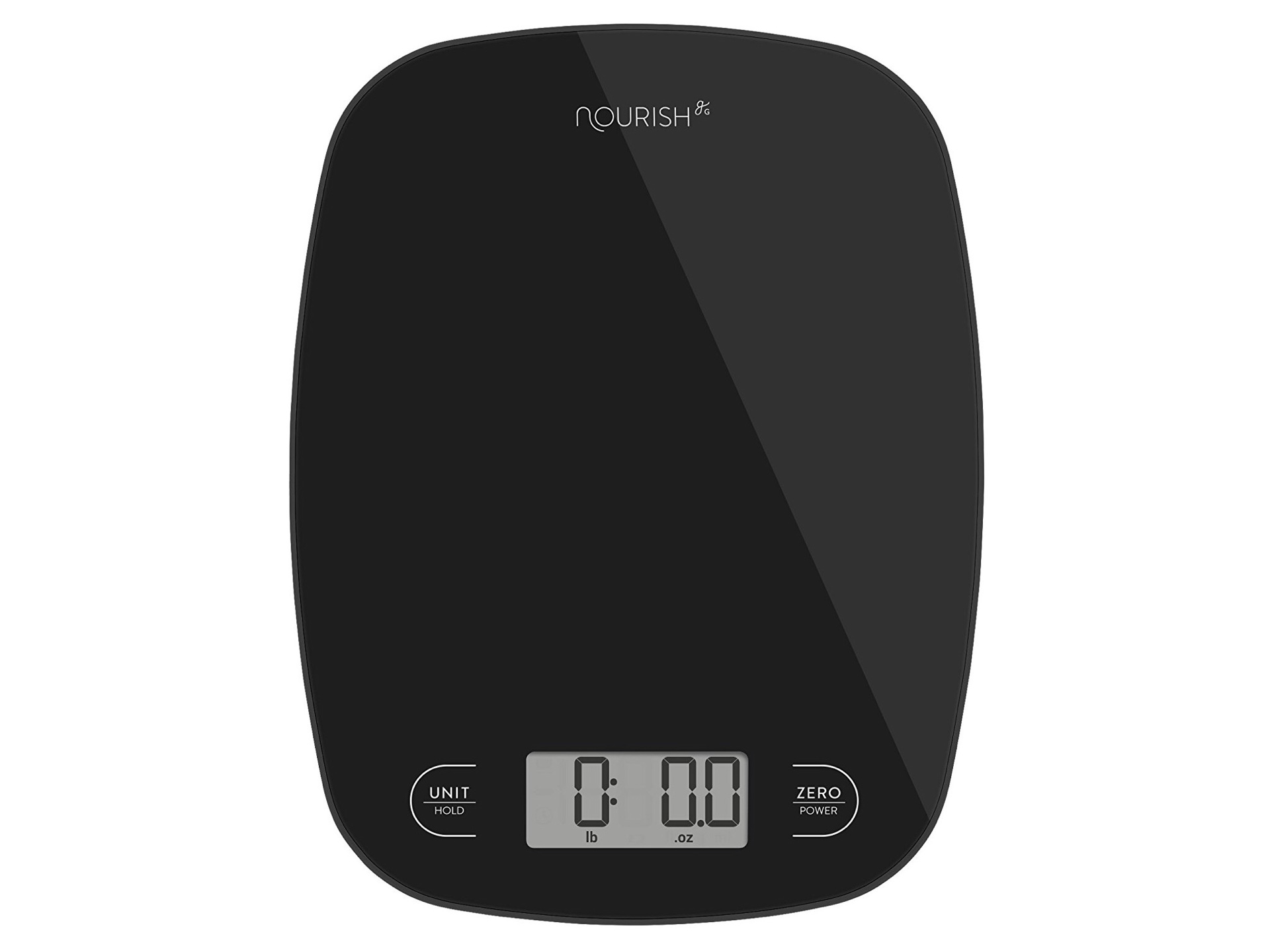 Greater Goods Nourish Digital Kitchen Food Scale 0451 and Food