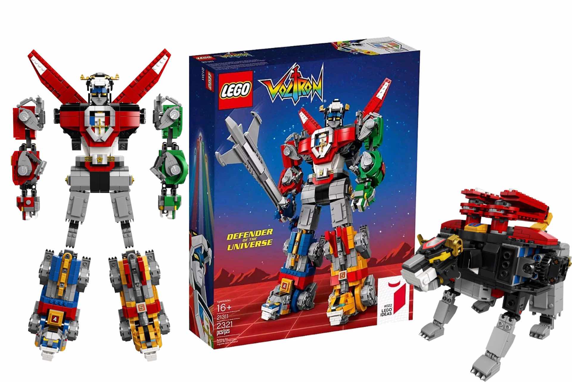 LEGO Ideas Voltron 21311 Building Kit Frustration-Free Packaging 2321 Pieces