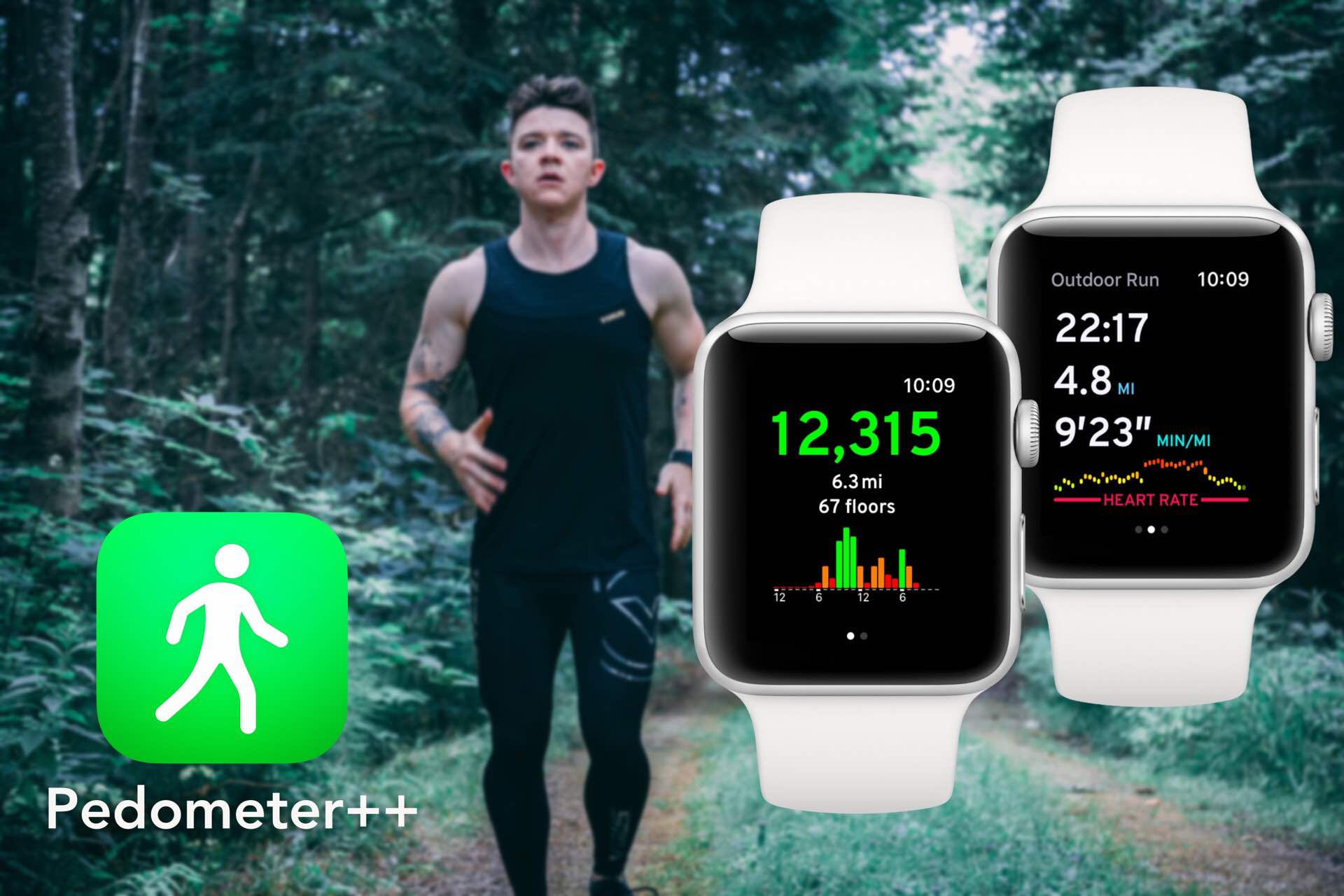 Pedometer 3.3 for Apple Watch and iPhone Tools and Toys