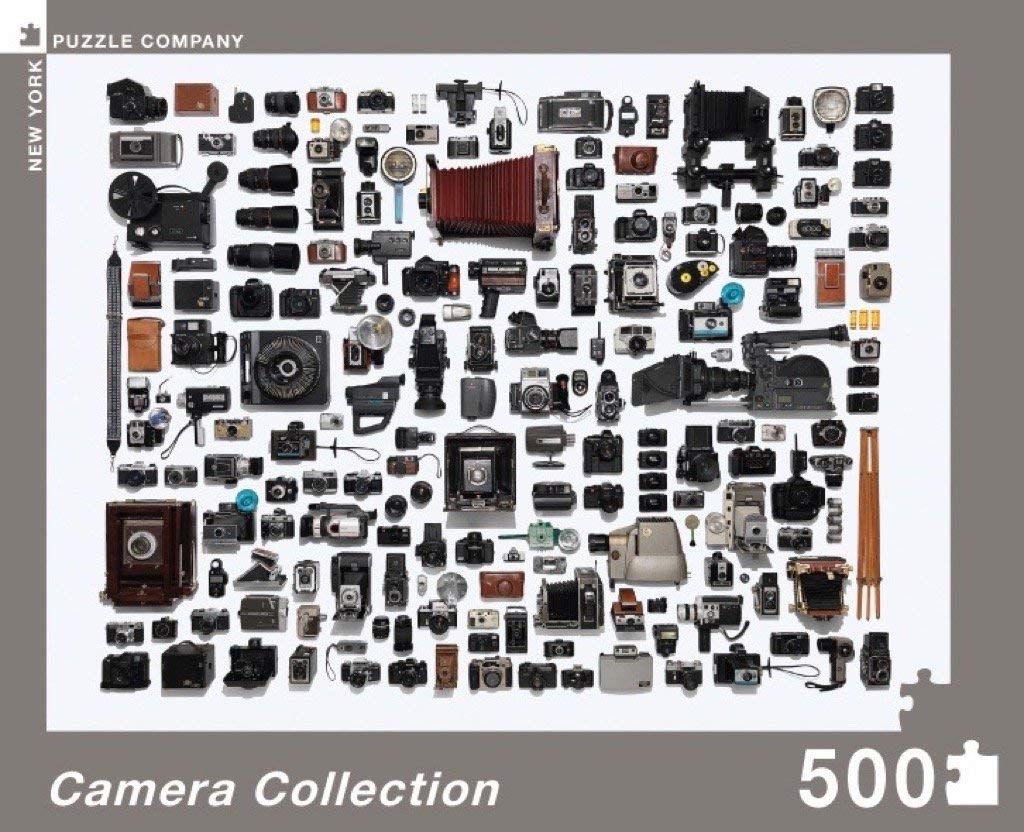 Like photography? Then you'll love Jim Golden's “Camera Collection” puzzle. ($20)