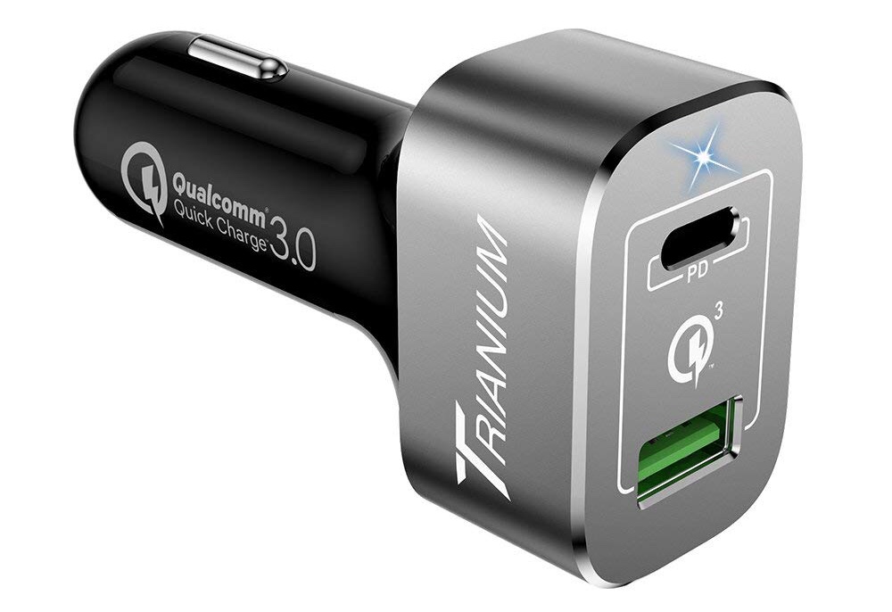Trianium AtomicDrive universal car charger. ($20)