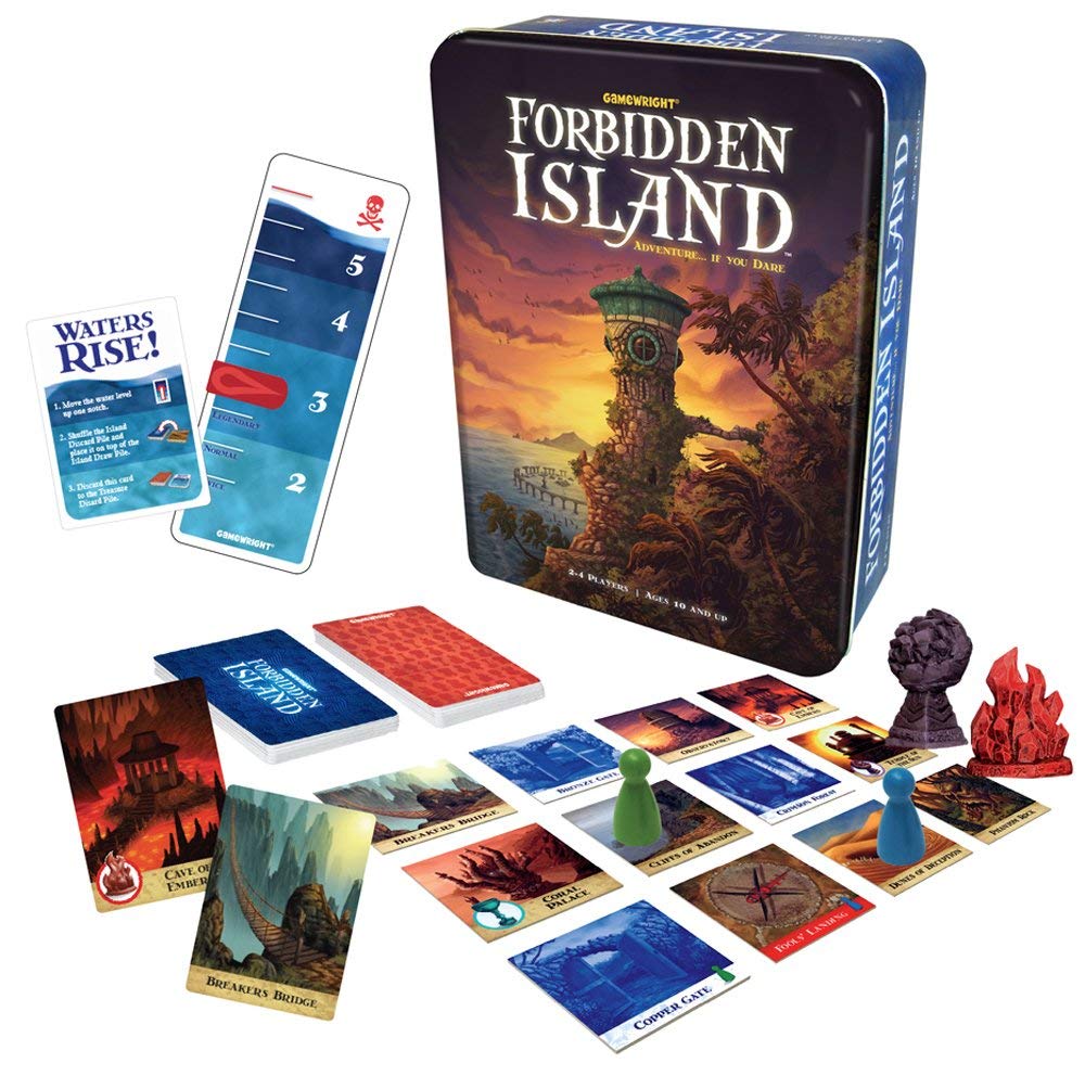 Forbidden Island co-op card adventure game. ($14)