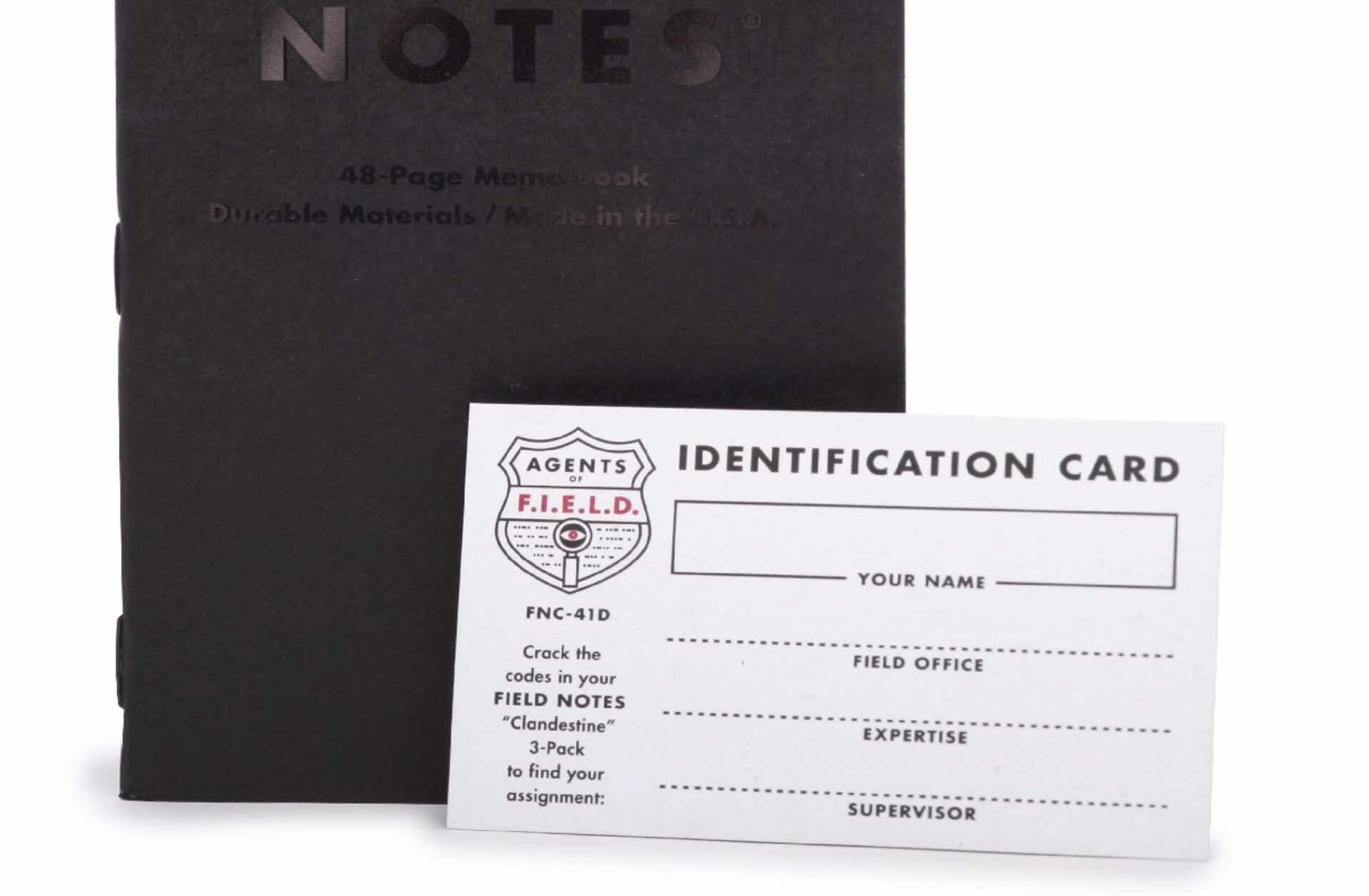 field-notes-clandestine-edition-agent-card