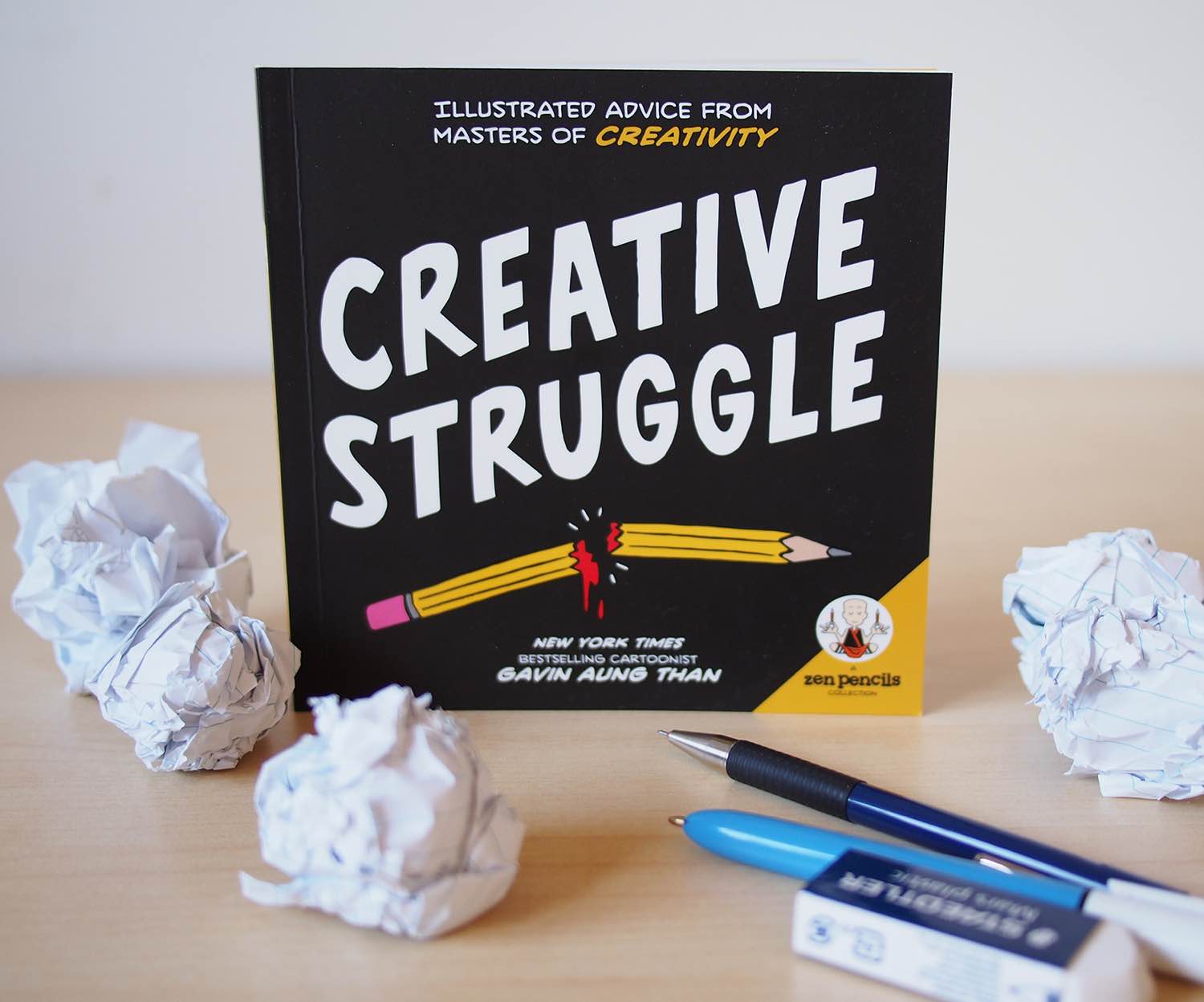 Zen Pencils—Creative Struggle by Gavin Aung Than. ($10 paperback)