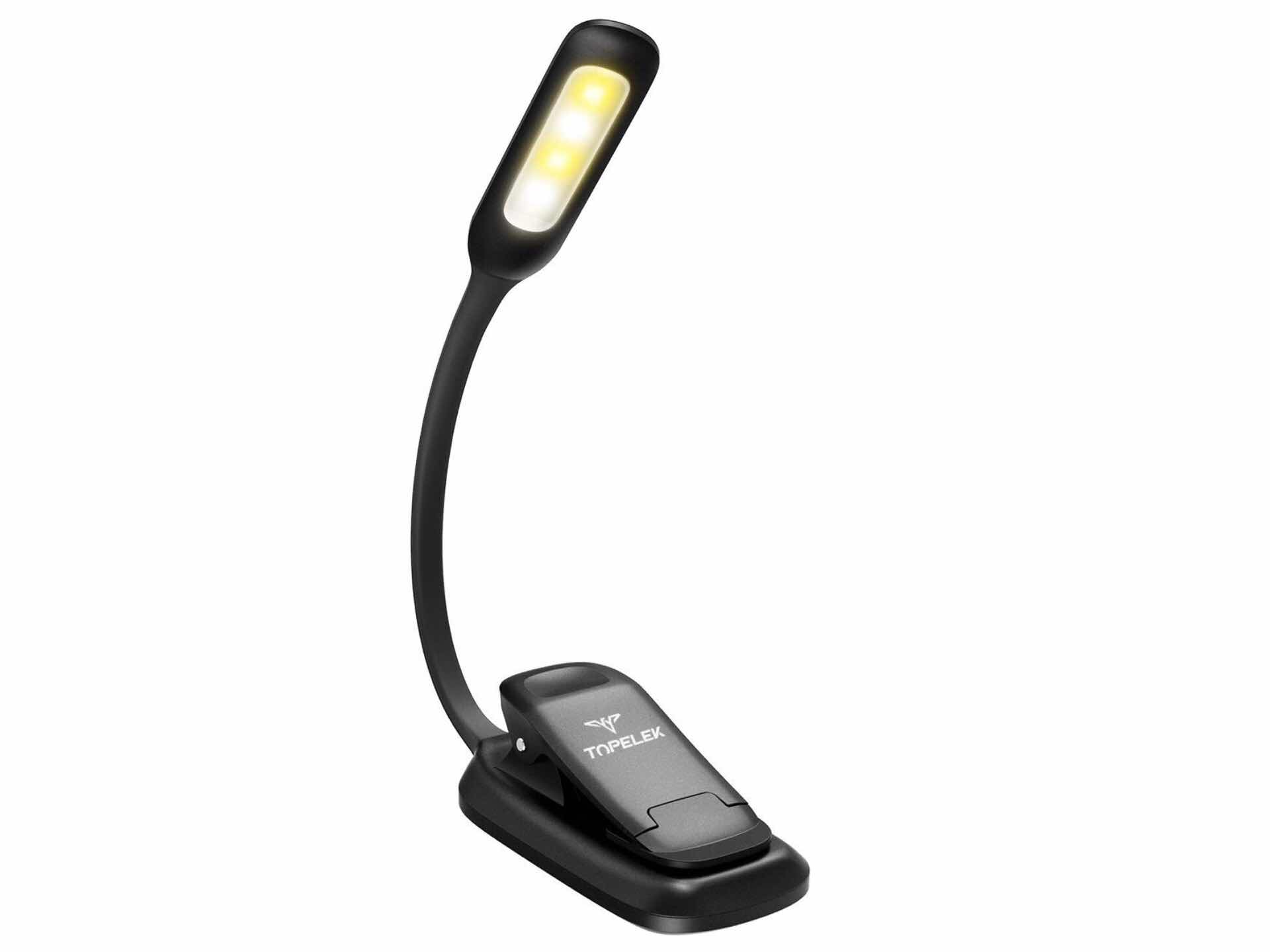 Rechargeable deals book light