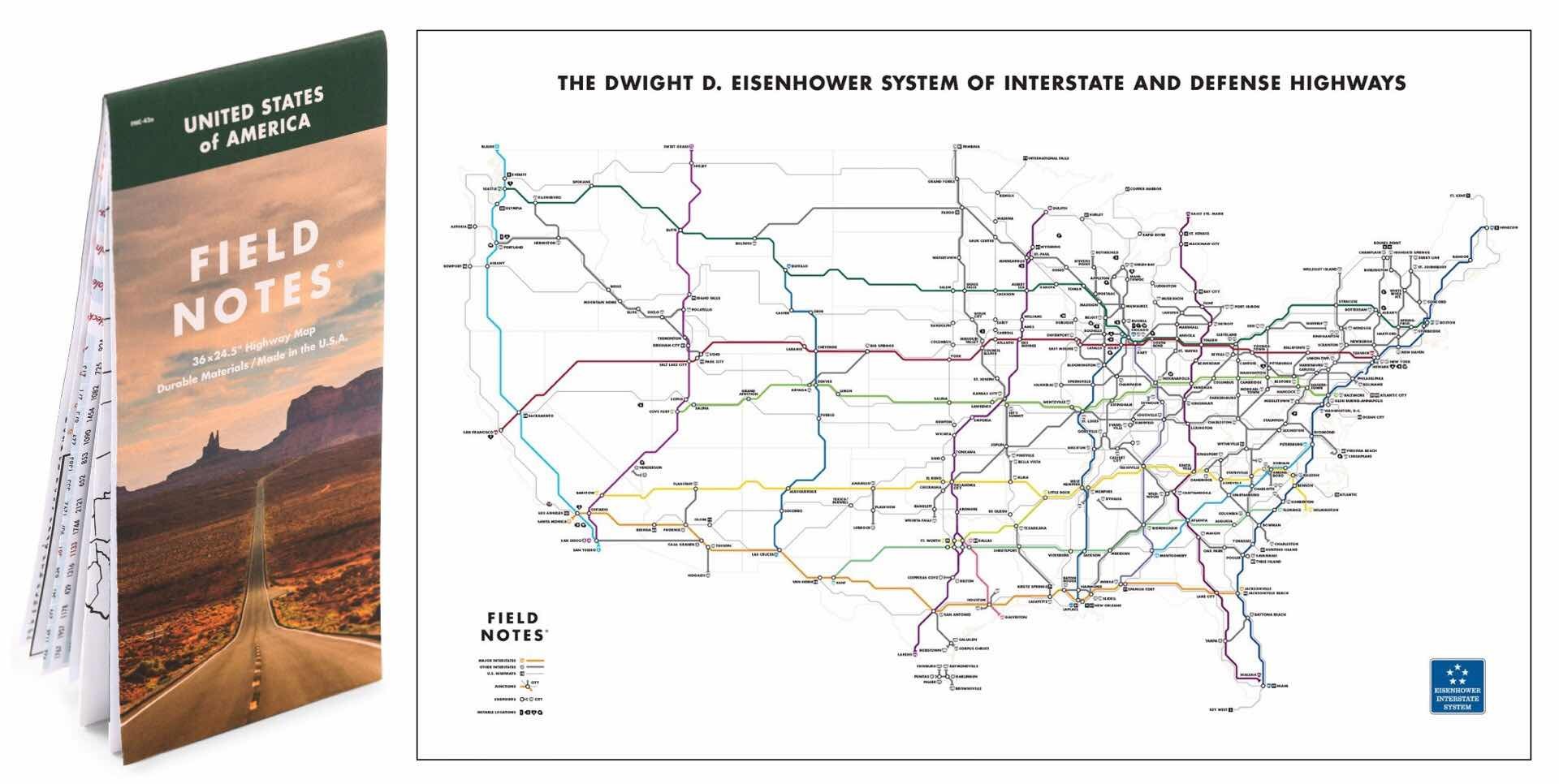 field-notes-mile-marker-edition-national-highway-map-cameron-booth