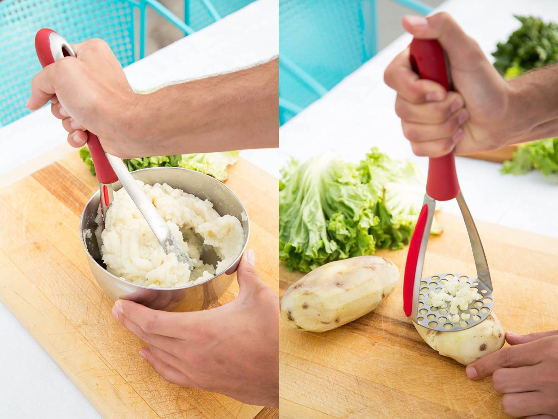 Zyliss Stainless Steel Potato Masher  Kitchen Kitchen - For The Chef In You