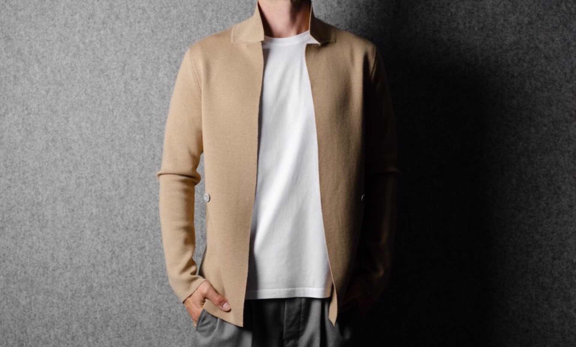 hard-graft-open-front-knit-blazer-honey