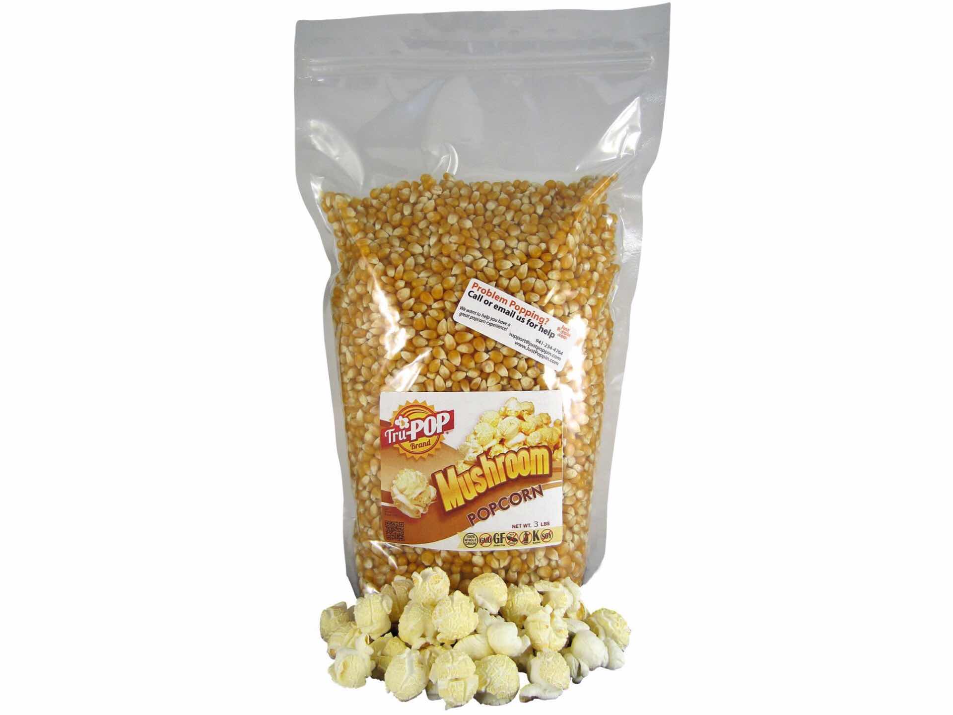 Mushroom deals popcorn kernels