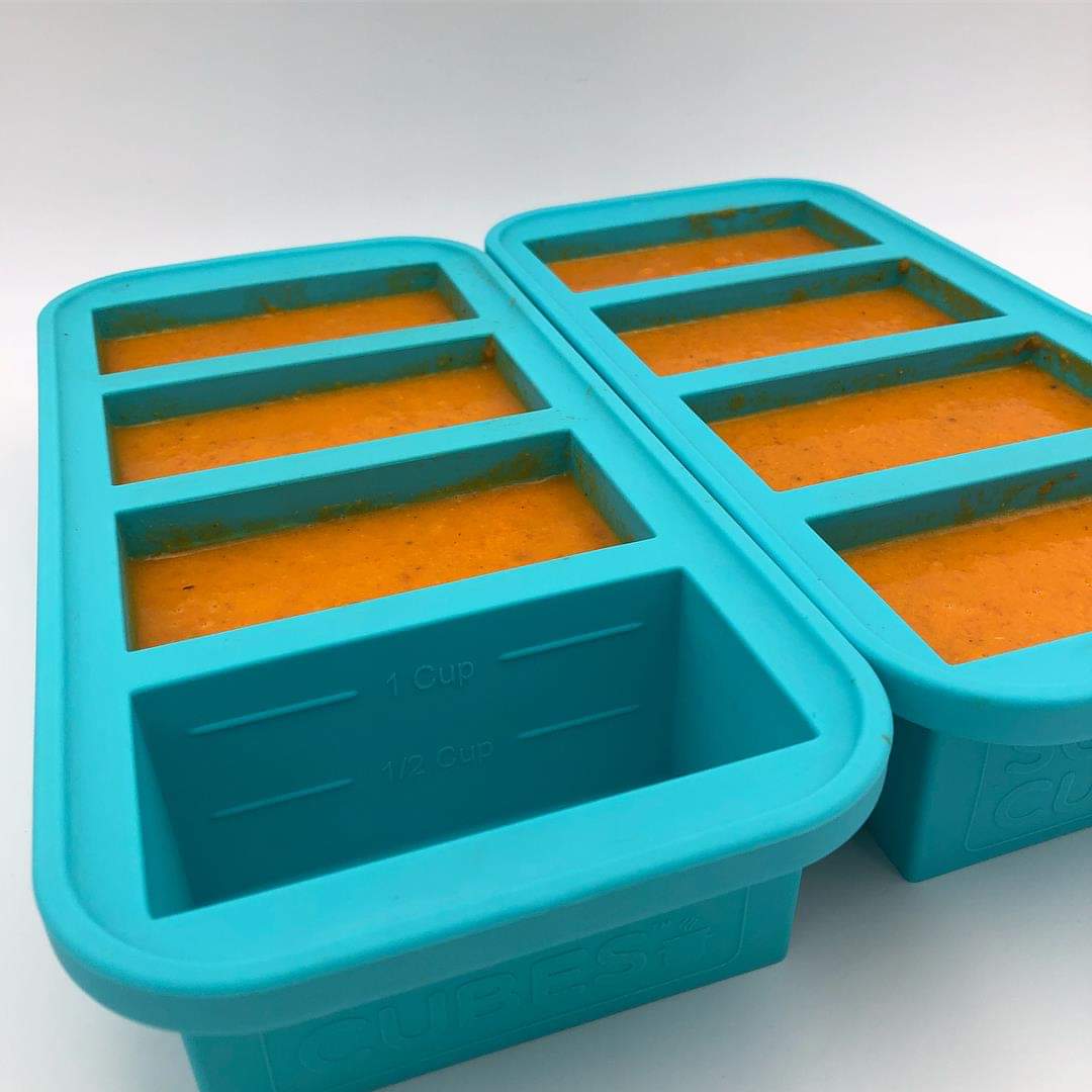 silicone soup freezer cups with lids