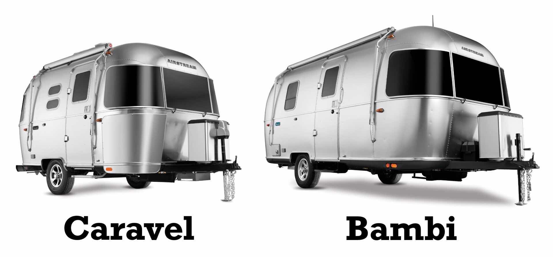 Airstream Reintroducing "Caravel" and "Bambi" SingleAxle Trailer