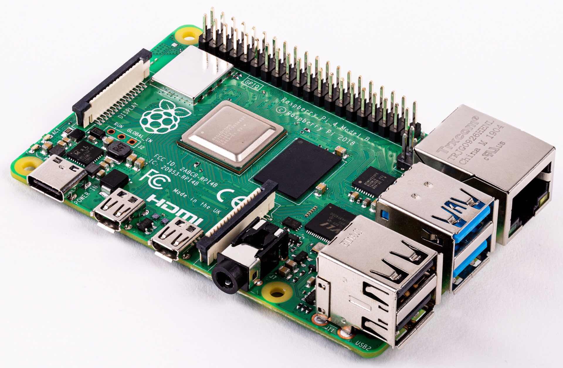 The Raspberry Pi 4 mini-computer. ($53 for 1GB RAM, $63 for 2GB RAM, and $73 for 4GB RAM)