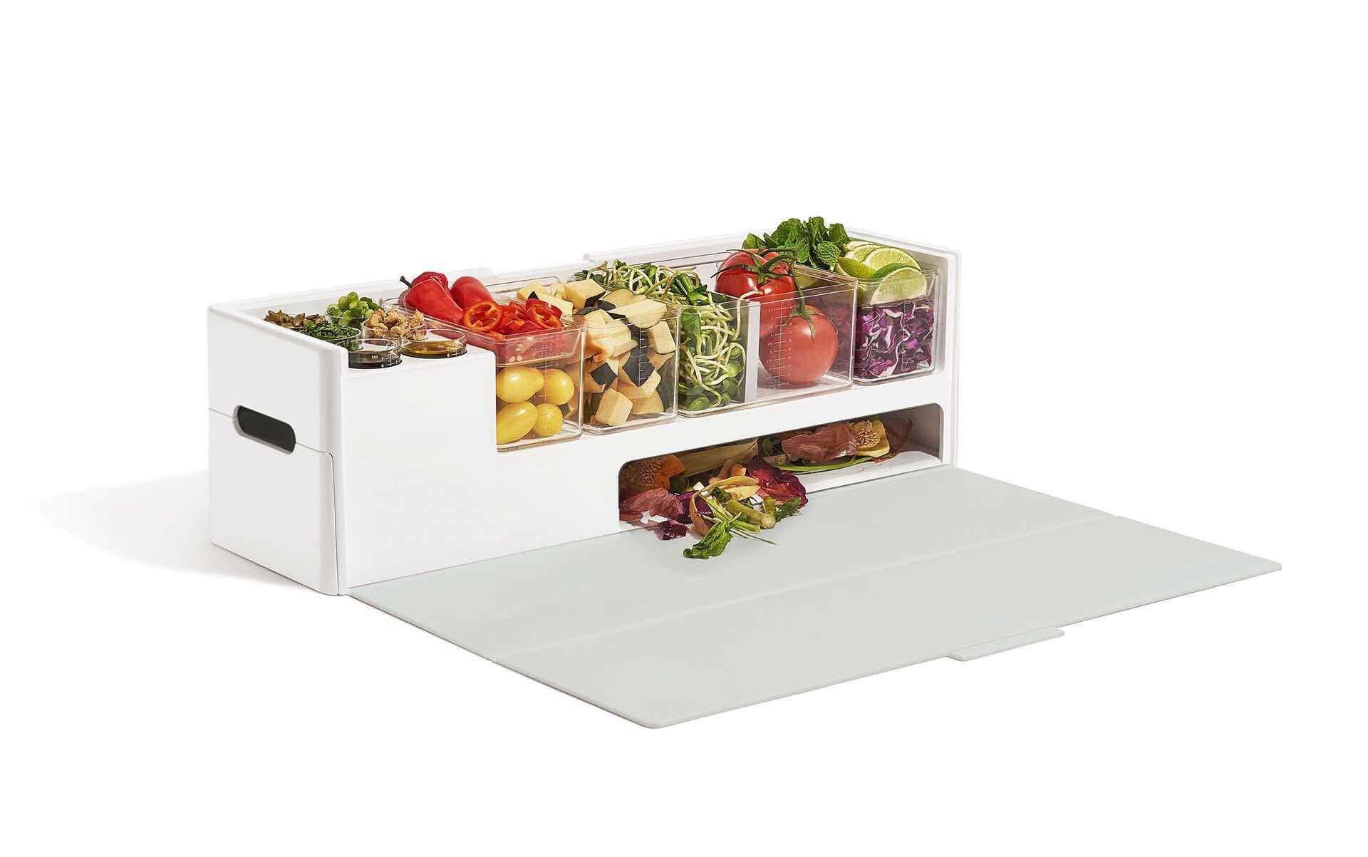 Prepdeck - All-in-One Hub for Cooking Prep & Kitchen Storage