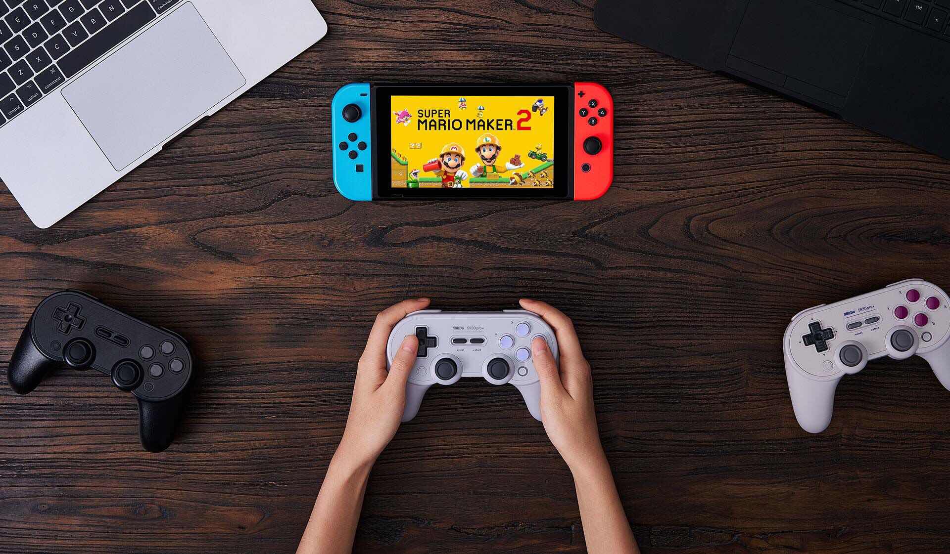 8Bitdo Sn30 Pro Bluetooth Gamepad- Nintendo Switch –