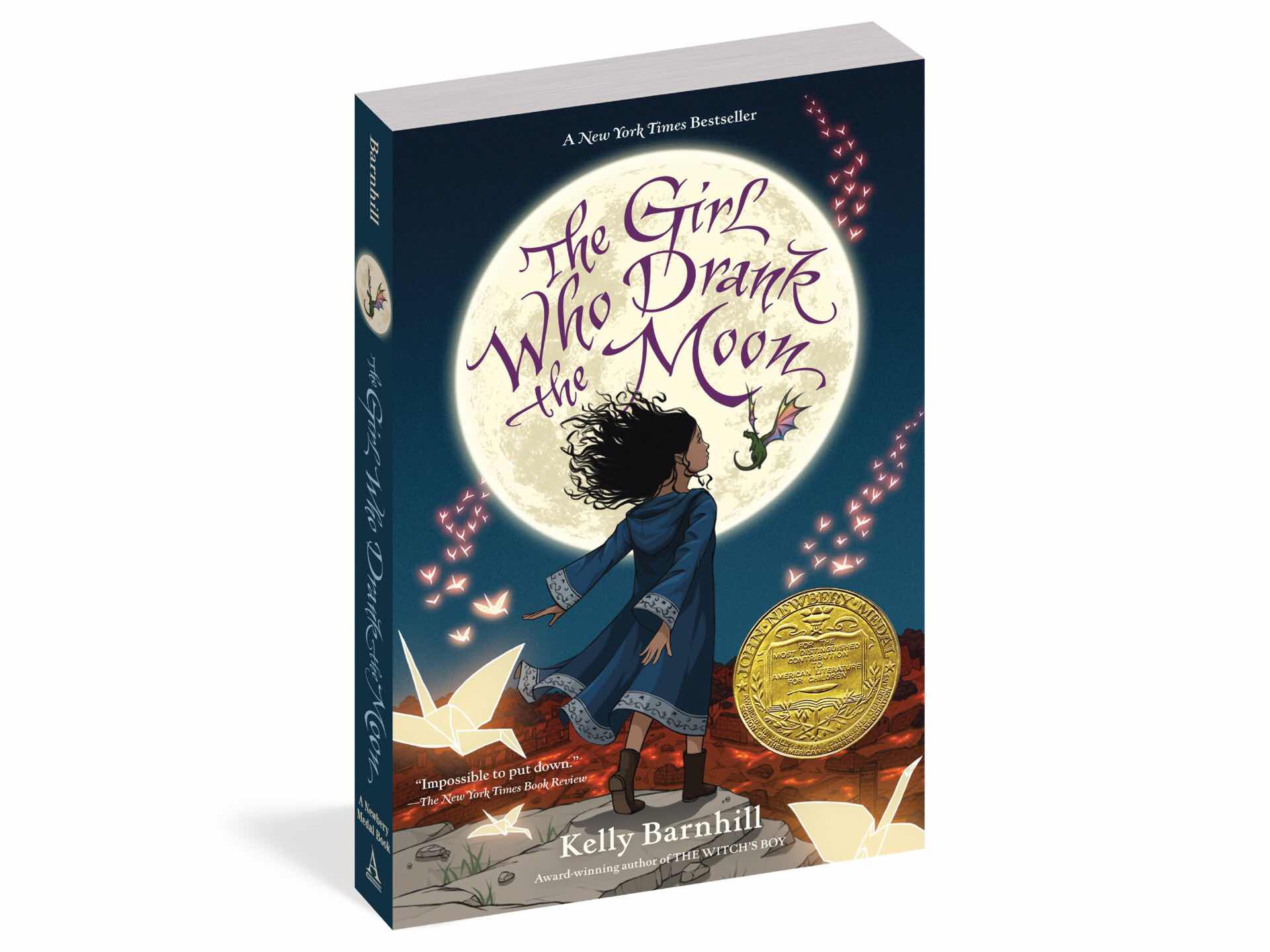 The Girl Who Drank the Moon by Kelly Barnhill.
