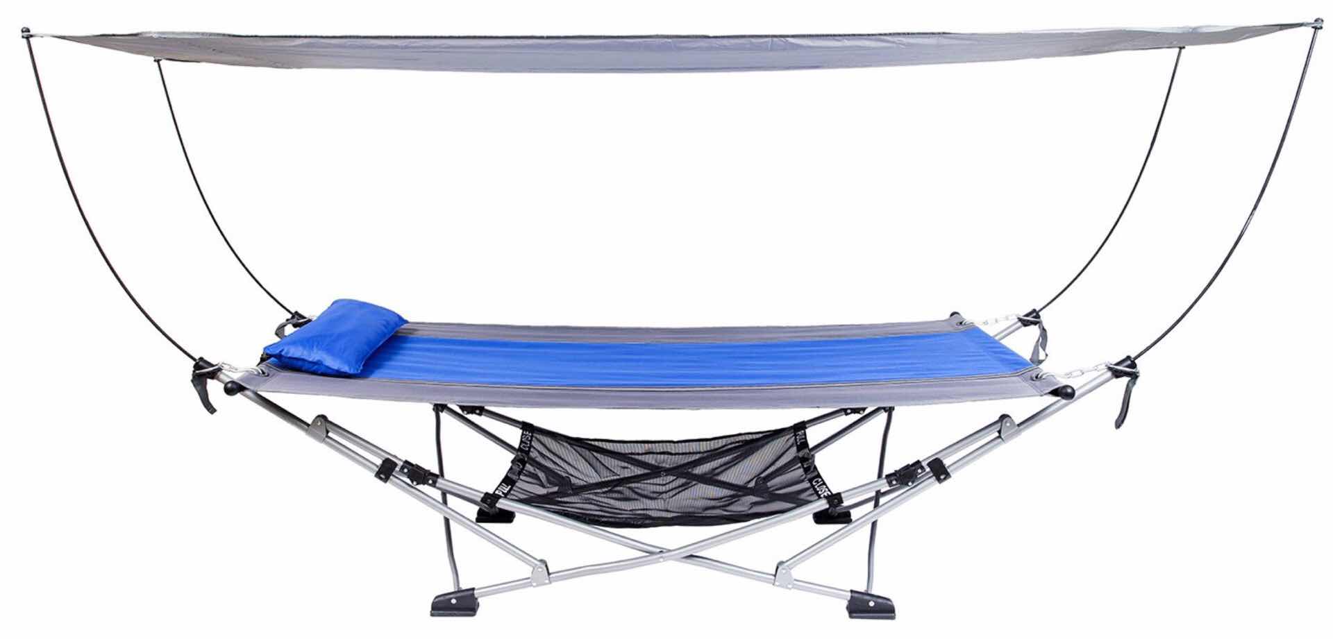 Fold away clearance hammock