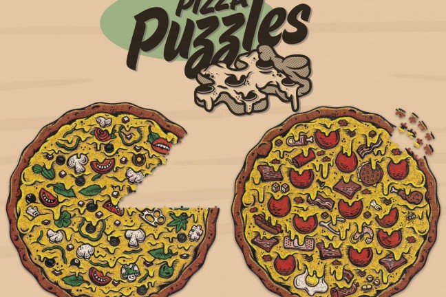 Pizza Puzzles by Stellar Factory. ($15 each)